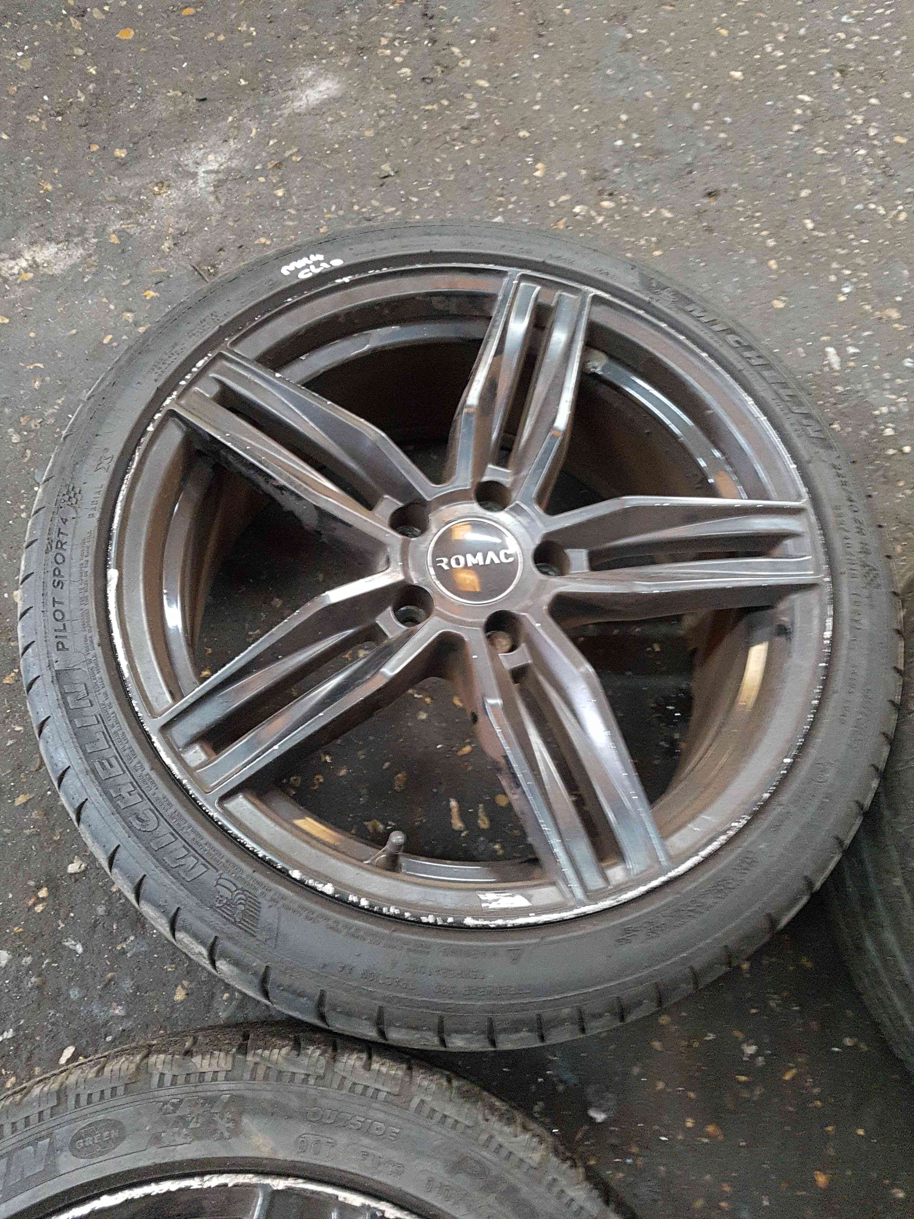 Thumb 8 Renault Clio MK4 Rs Sport 2013-2016 Romac Alloy Wheels SET X4 5 Stud 18Inch 2/5