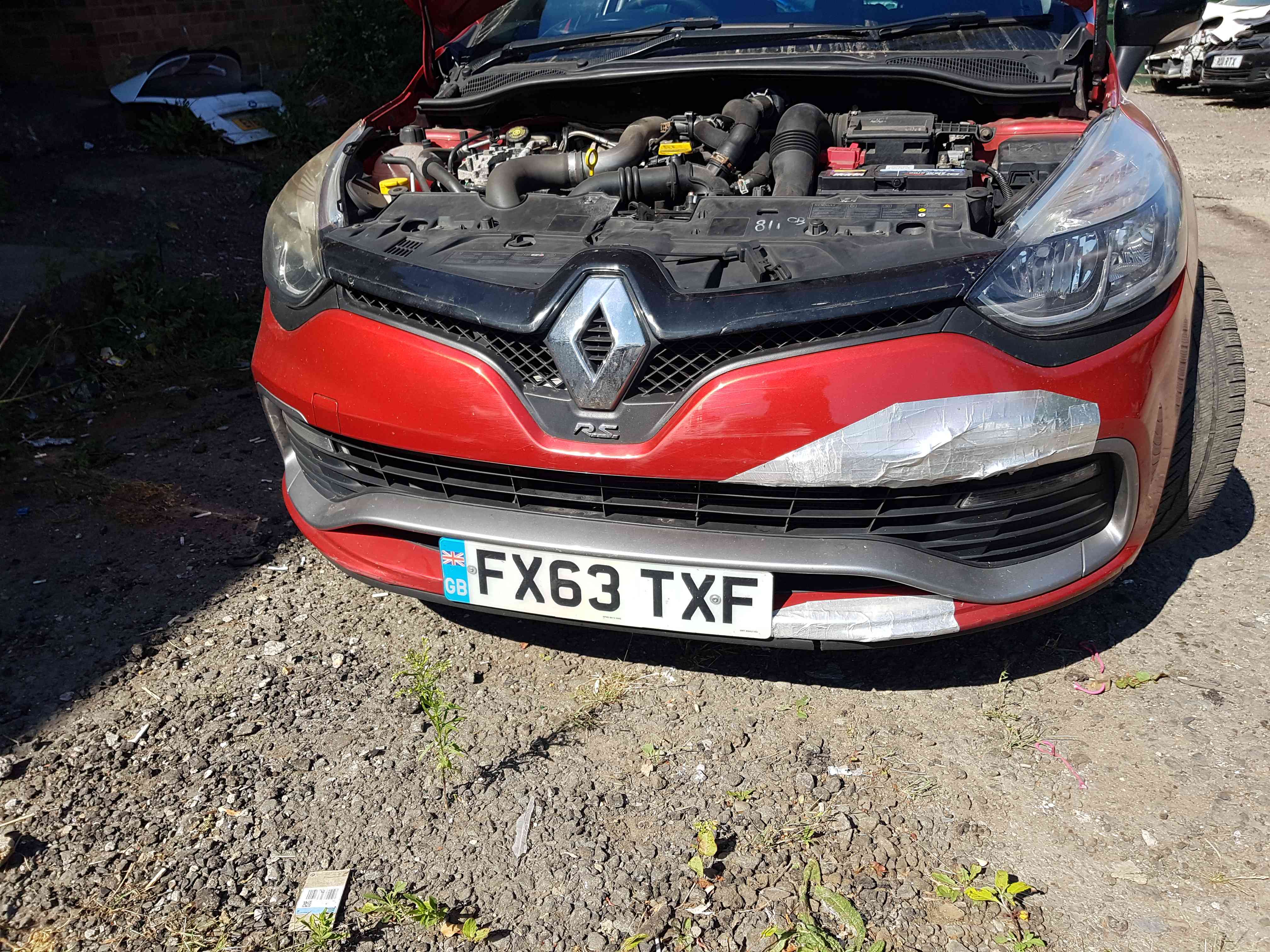 Thumb 15 Renault Clio MK4 Rs Sport 220 2013-2016 Front bumper damaged spares repair TENNP