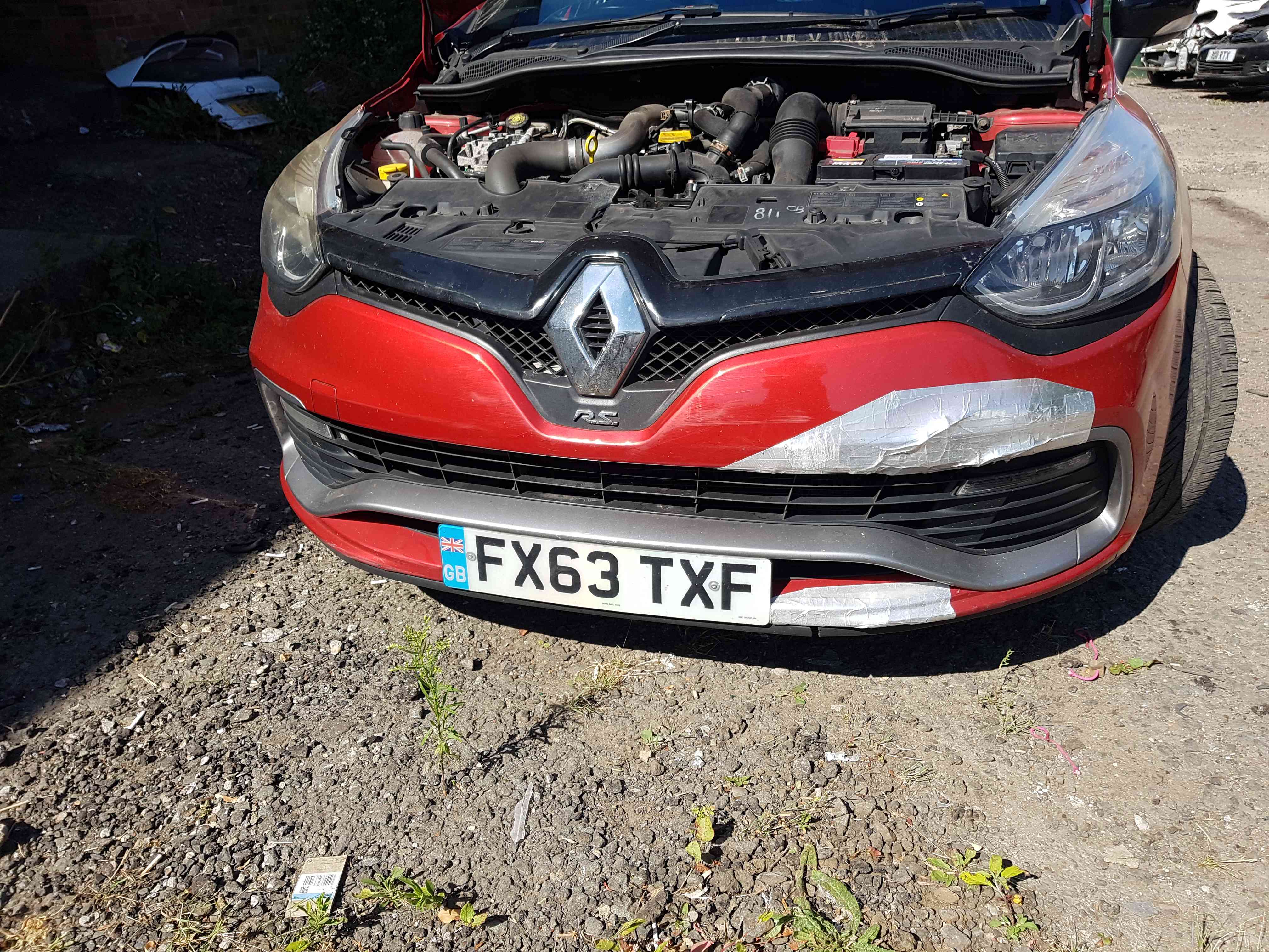 Thumb 16 Renault Clio MK4 Rs Sport 220 2013-2016 Front bumper damaged spares repair TENNP