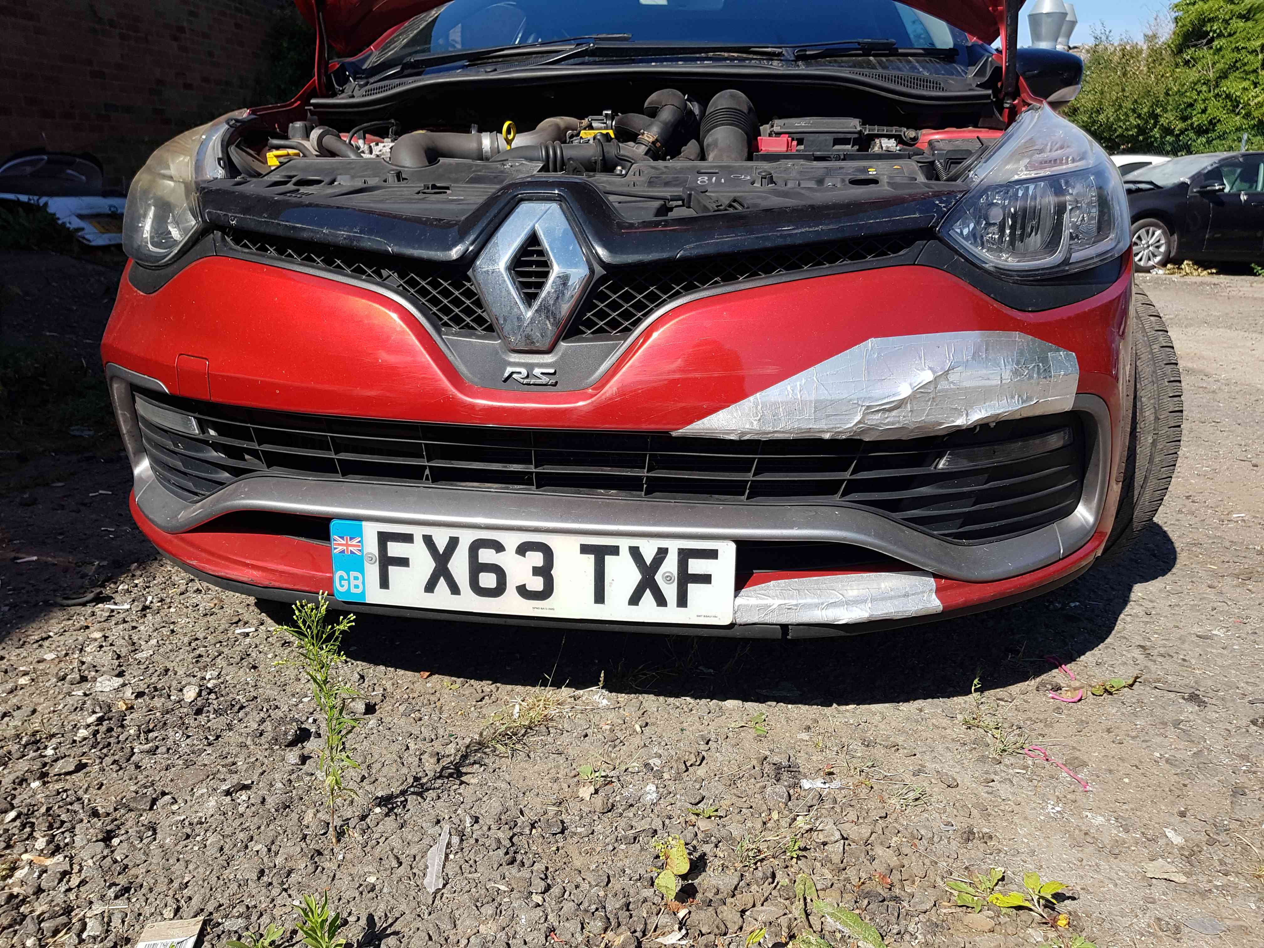 Thumb 4 Renault Clio MK4 Rs Sport 220 2013-2016 Front bumper damaged spares repair TENNP