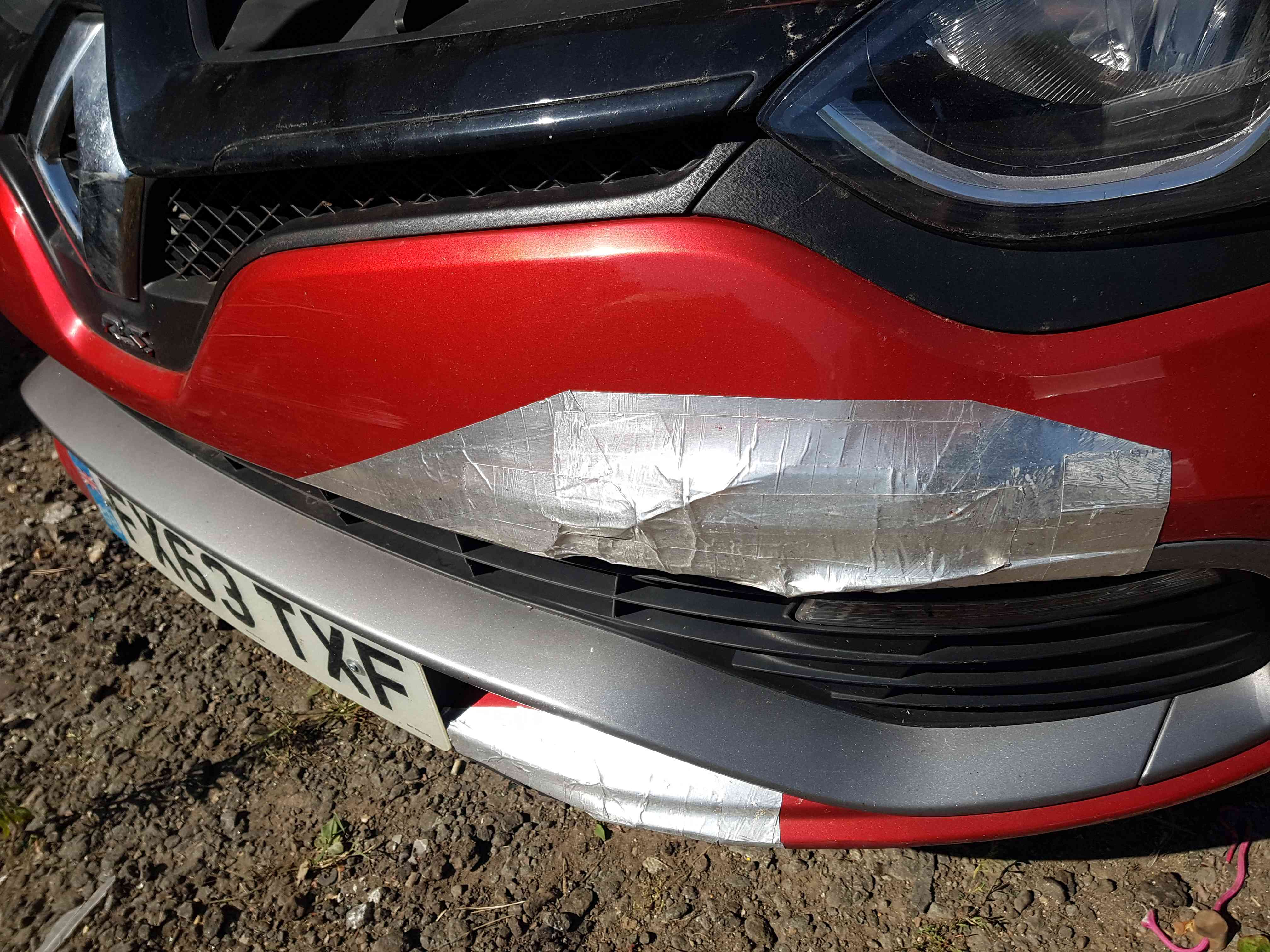 Thumb 5 Renault Clio MK4 Rs Sport 220 2013-2016 Front bumper damaged spares repair TENNP