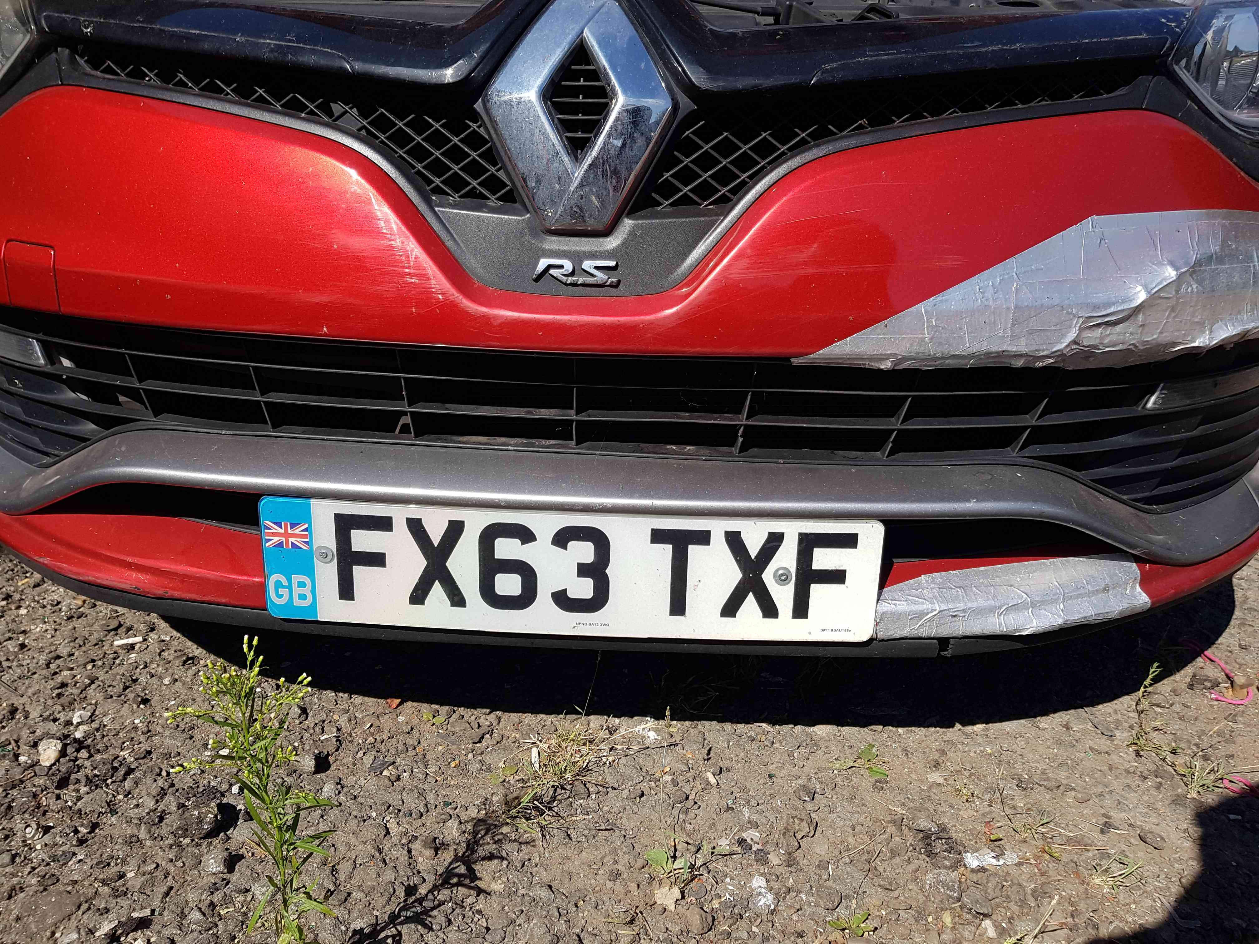 Thumb 10 Renault Clio MK4 Rs Sport 220 2013-2016 Front bumper damaged spares repair TENNP