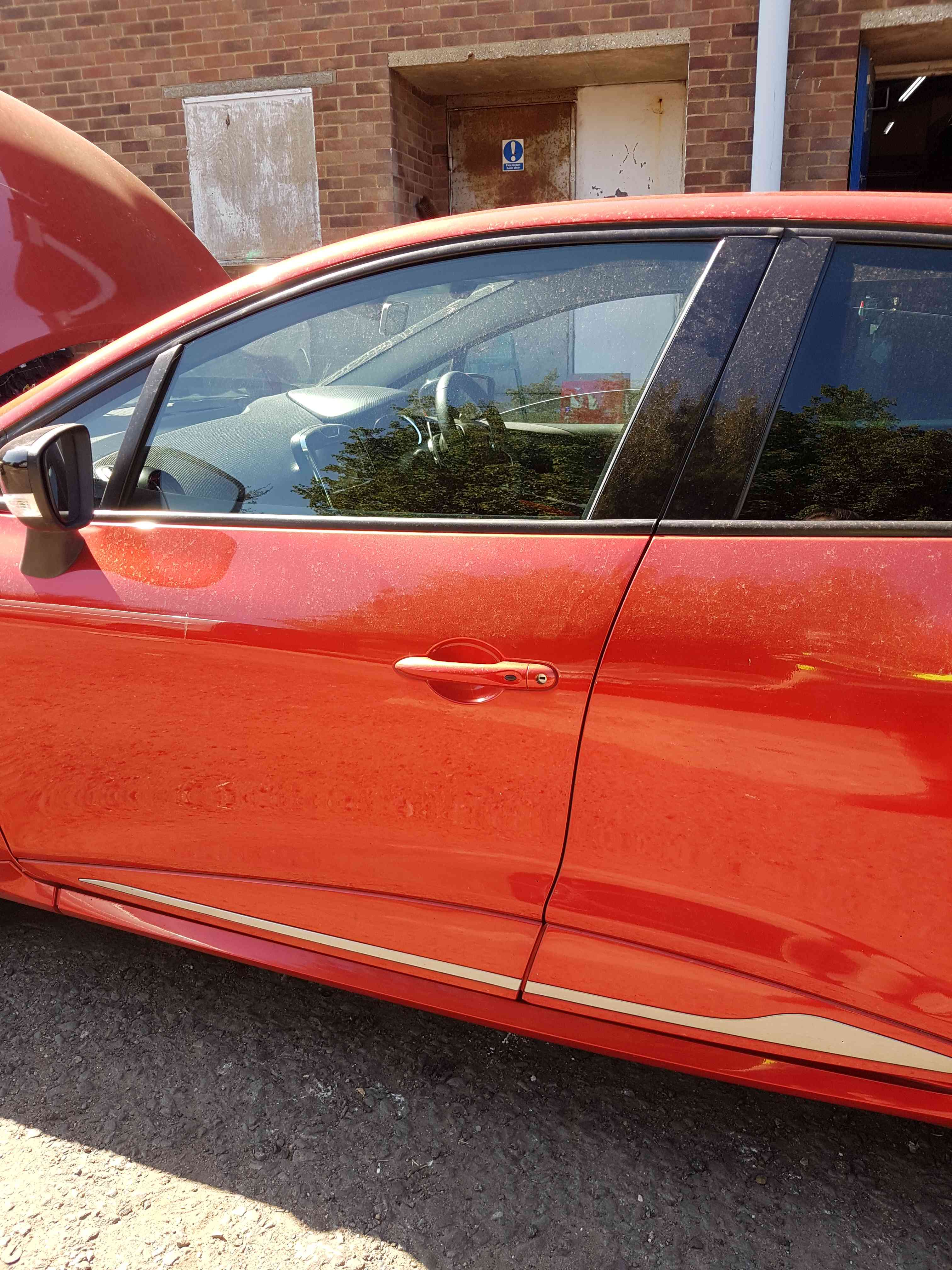 Thumb 4 Renault Clio MK4 Rs Sport 220 2013-2016 Passenger NSF Front Door RED Tennp