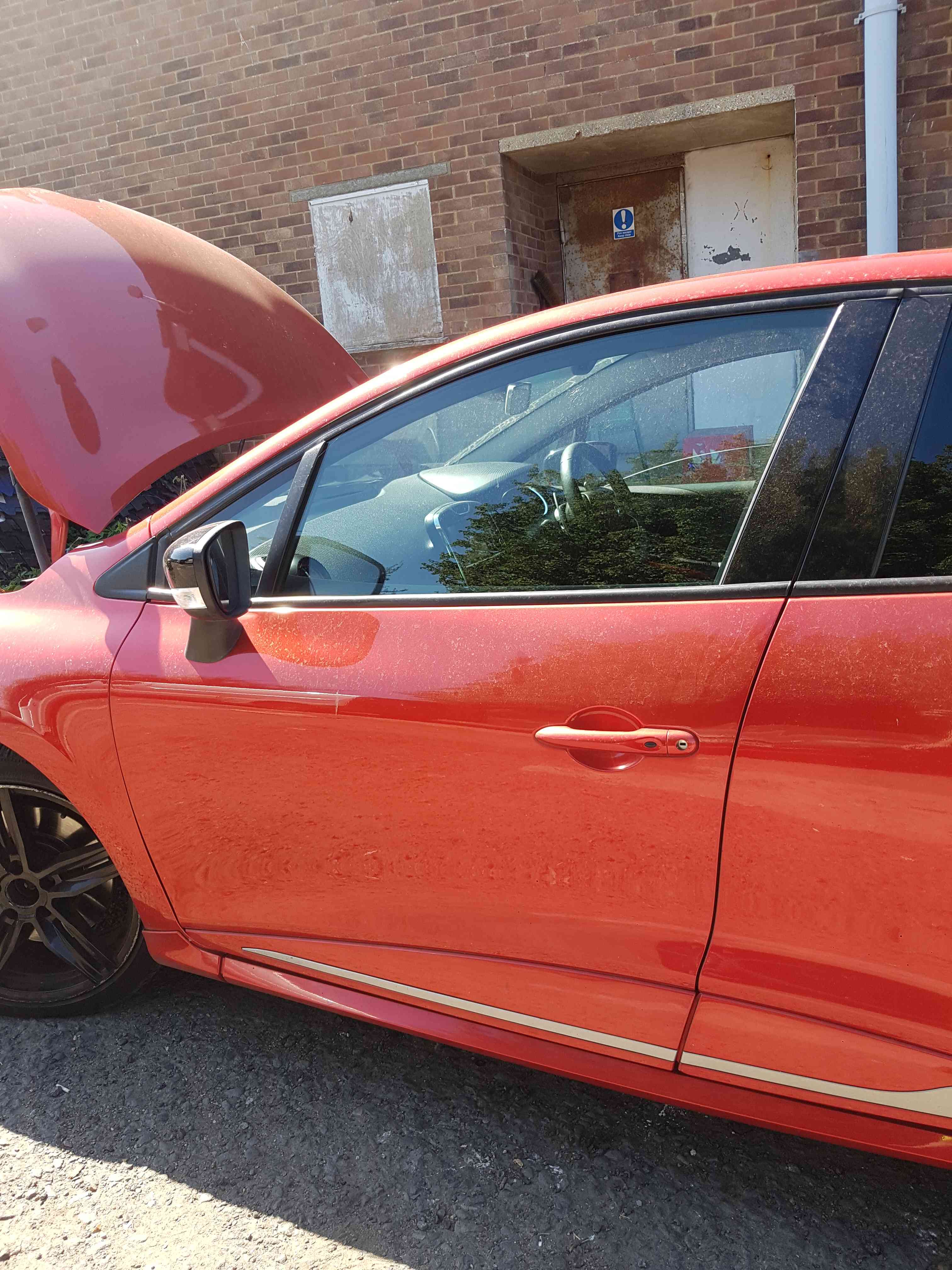 Thumb 5 Renault Clio MK4 Rs Sport 220 2013-2016 Passenger NSF Front Door RED Tennp