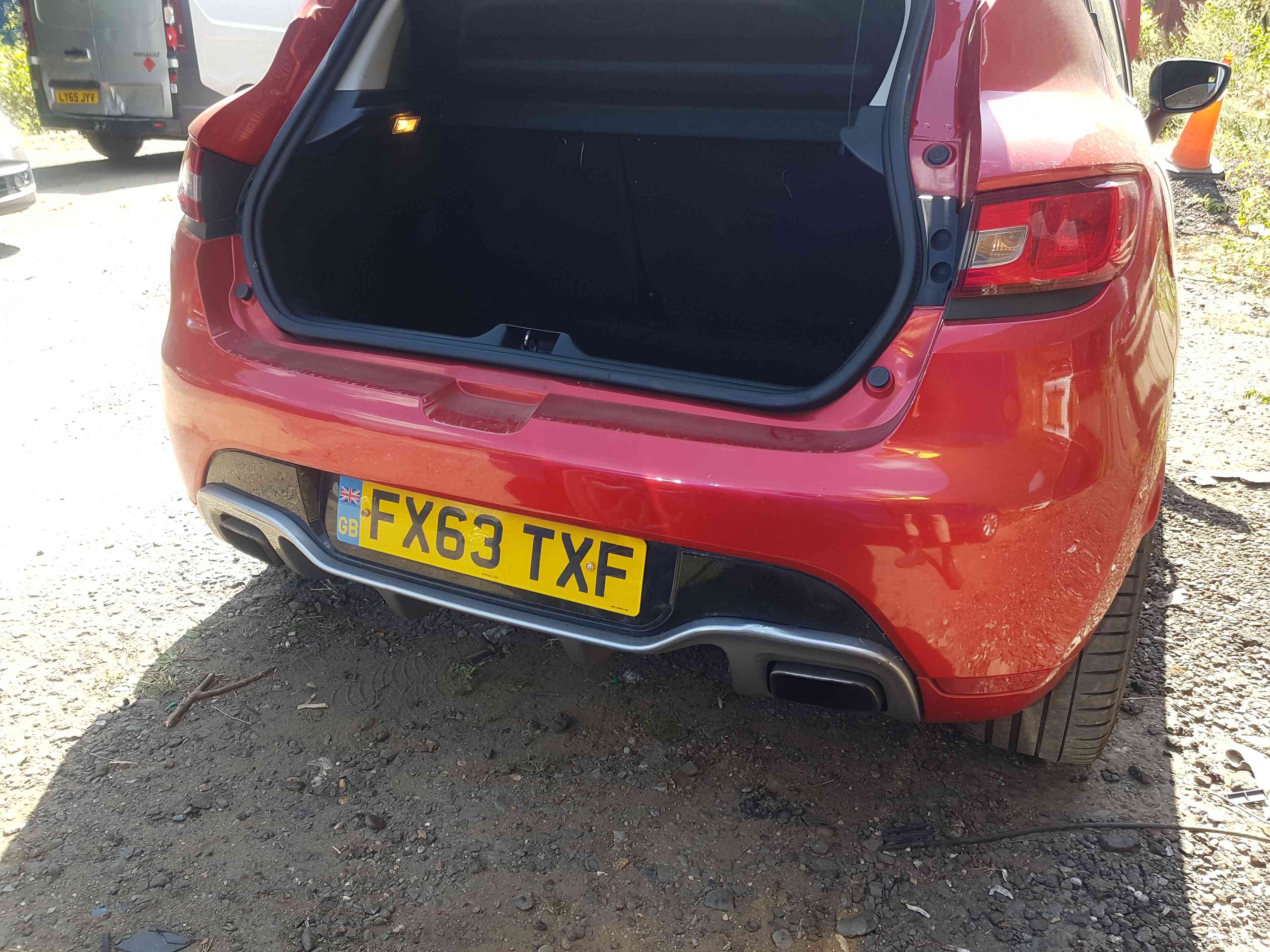 Thumb 12 Renault Clio MK4 Rs Sport 220 2013-2016 Rear Bumper + Defuser Tennp Some Damage