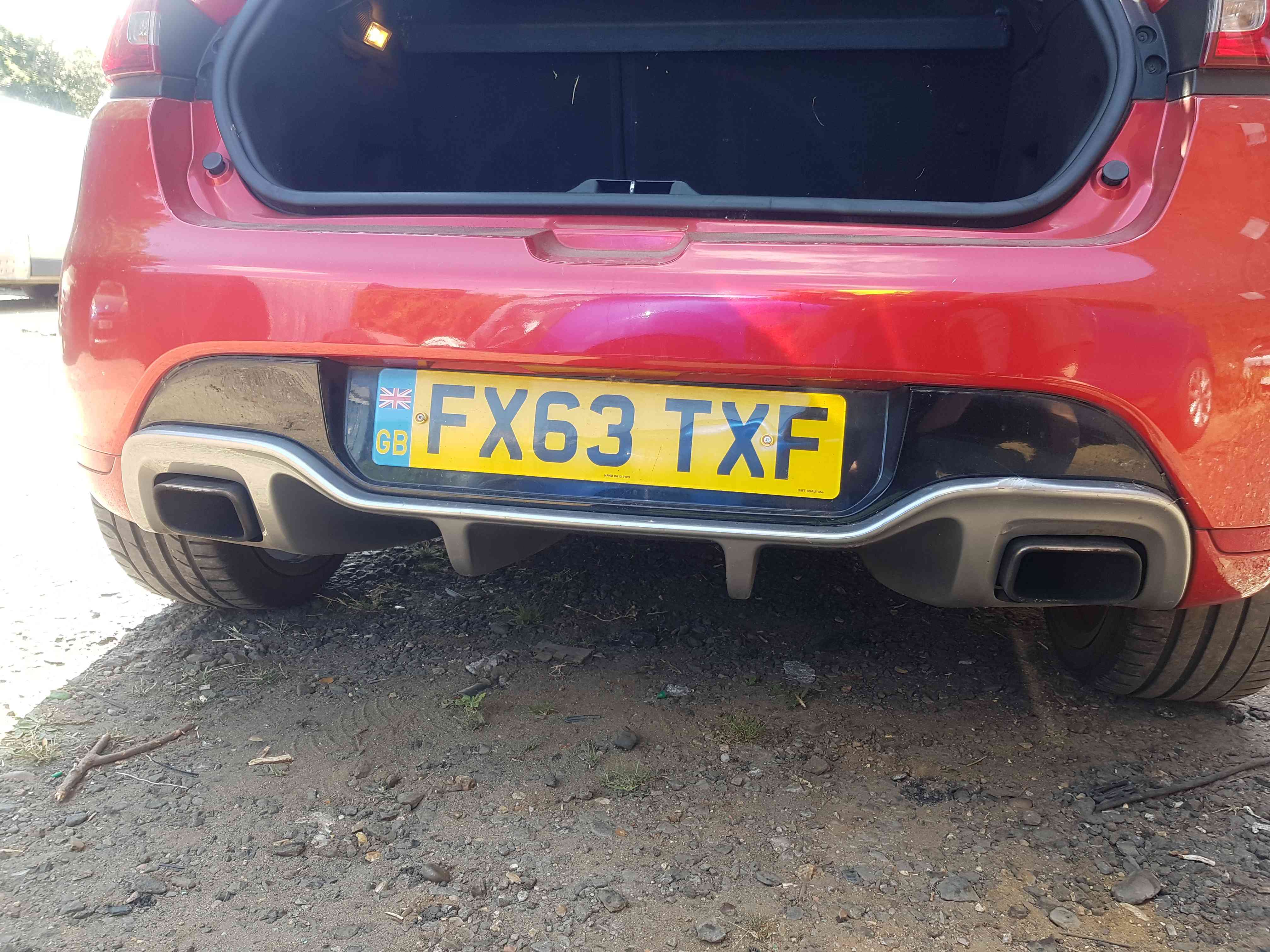 Thumb 9 Renault Clio MK4 Rs Sport 220 2013-2016 Rear Bumper + Defuser Tennp Some Damage