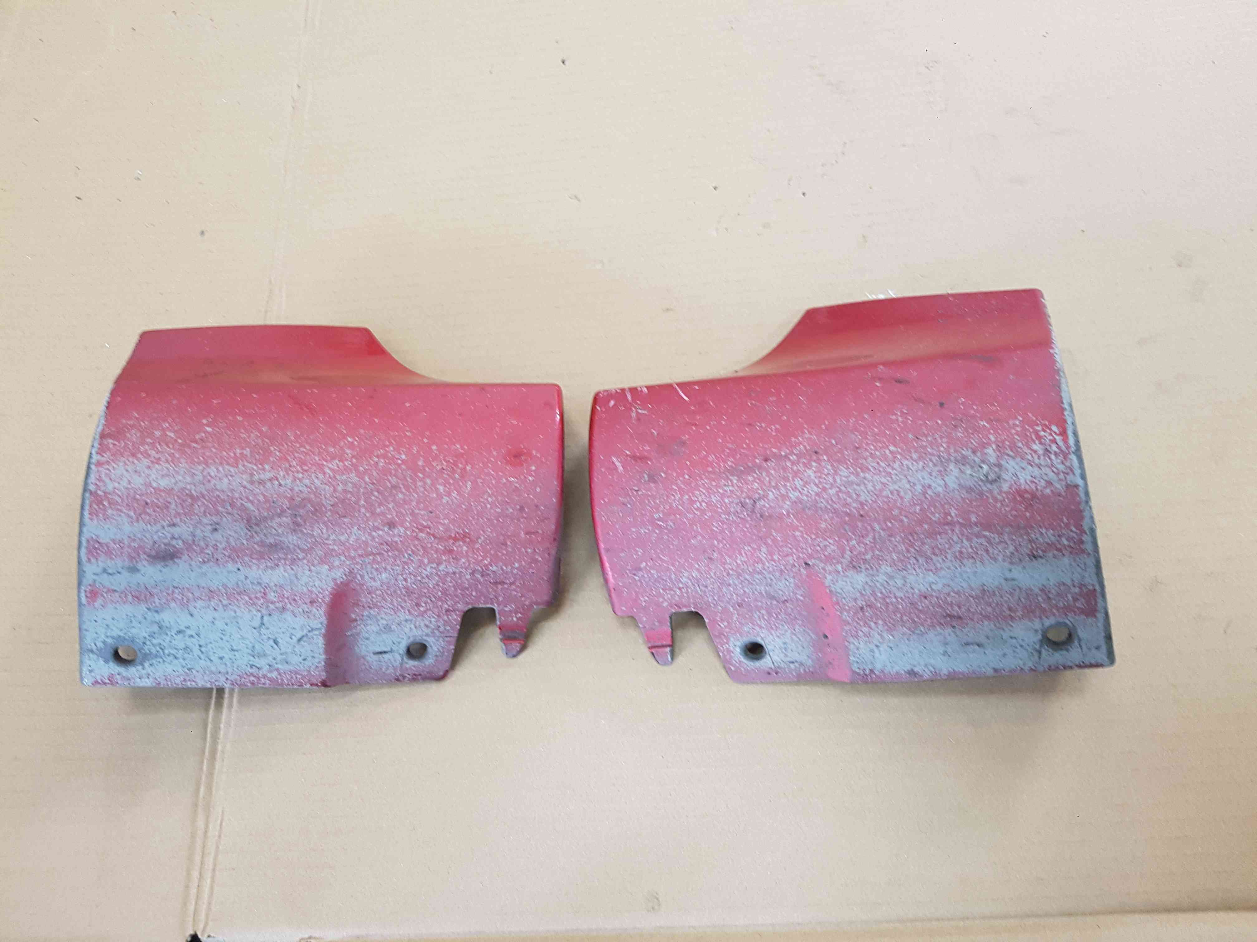 Thumb 2 Renault Clio MK4 Rs Sport 220 2013-2016 Side Wing Plastics RED Tennp NS OS