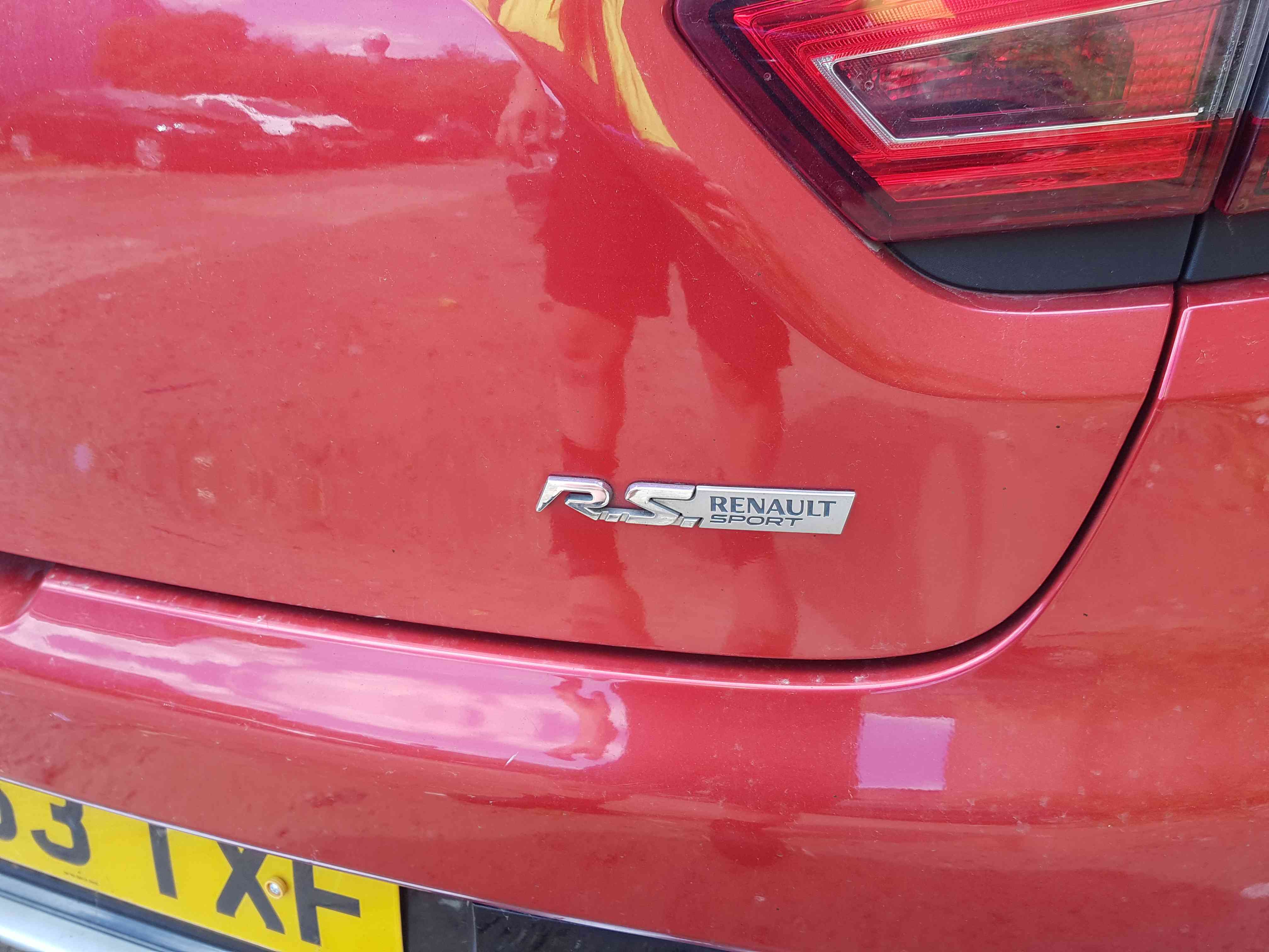 Thumb 3 Renault Clio MK4 Rs Sport 220 2013-2016 Tailgate Boot Door RED Tennp 