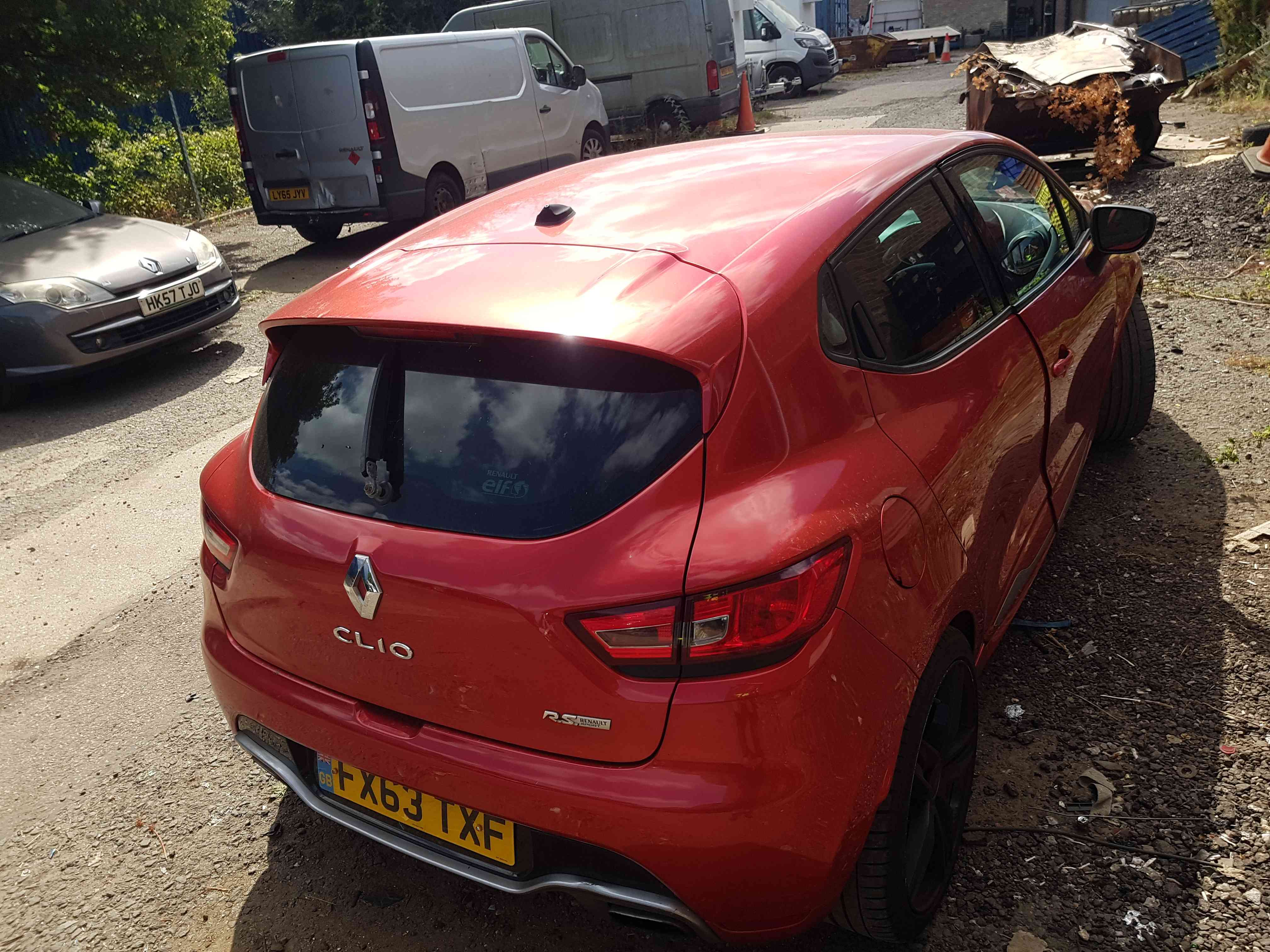 Thumb 4 Renault Clio MK4 Rs Sport 220 2013-2016 Tailgate Boot Door RED Tennp 