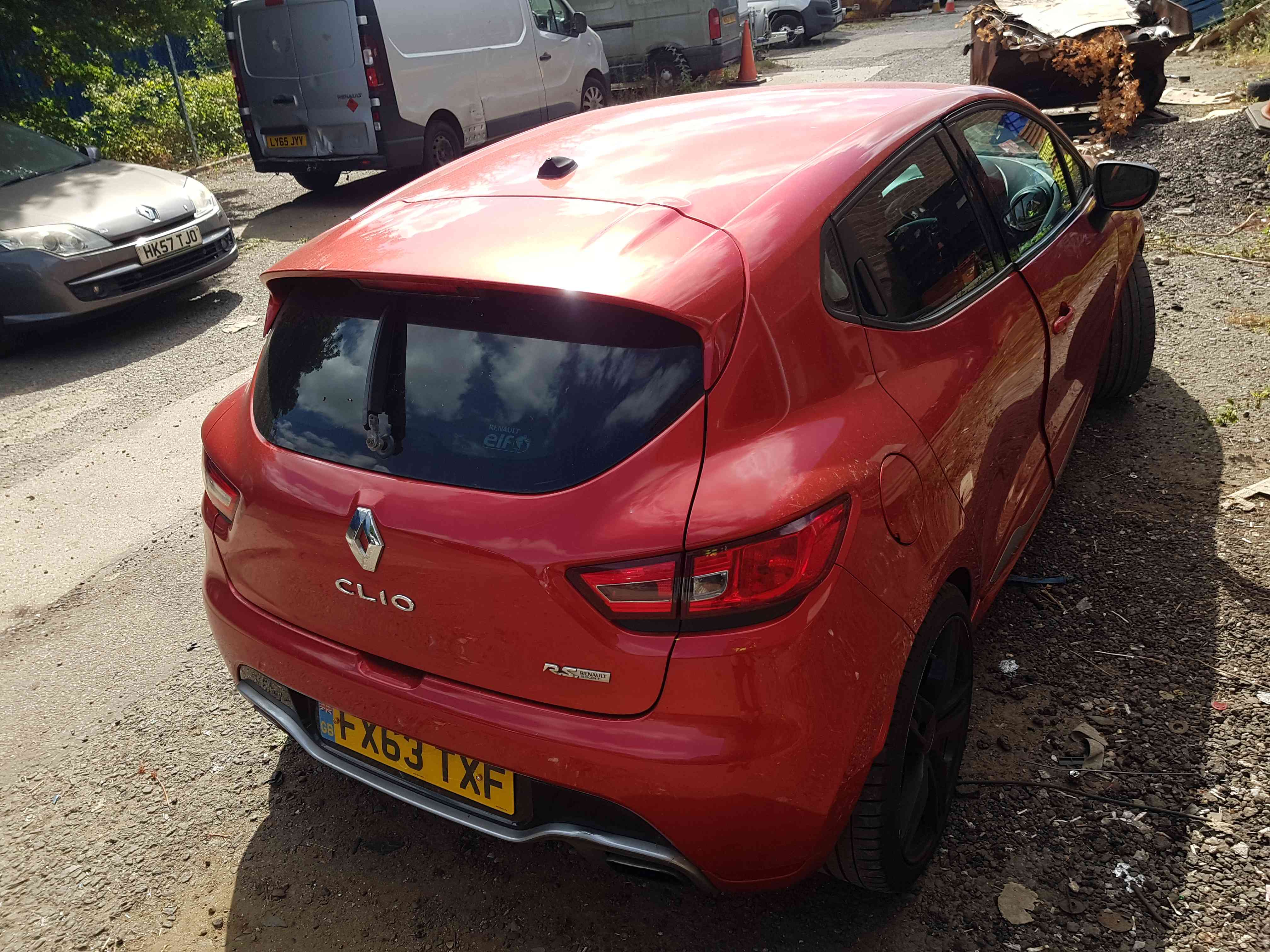 Thumb 5 Renault Clio MK4 Rs Sport 220 2013-2016 Tailgate Boot Door RED Tennp 