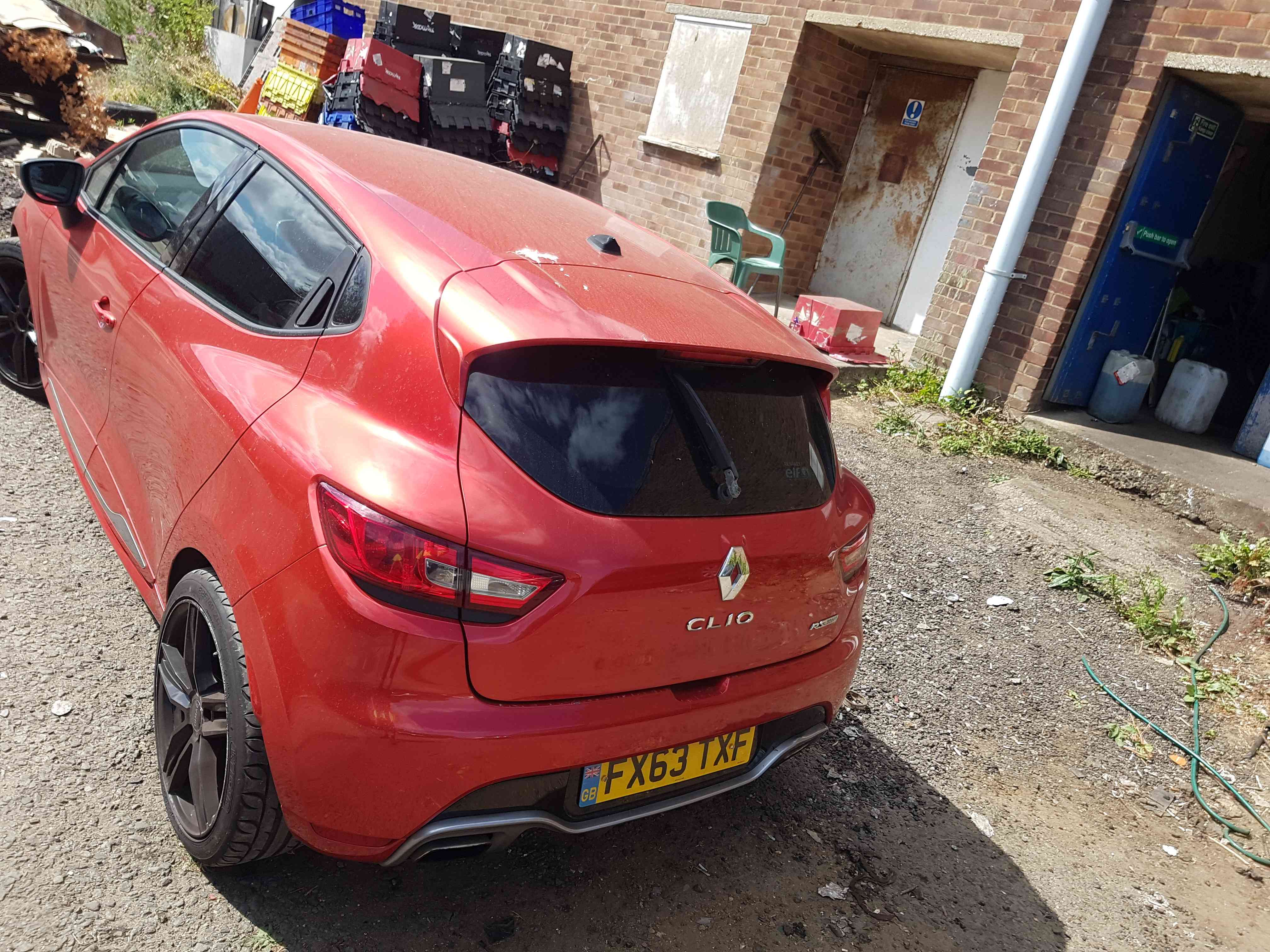 Thumb 6 Renault Clio MK4 Rs Sport 220 2013-2016 Tailgate Boot Door RED Tennp 