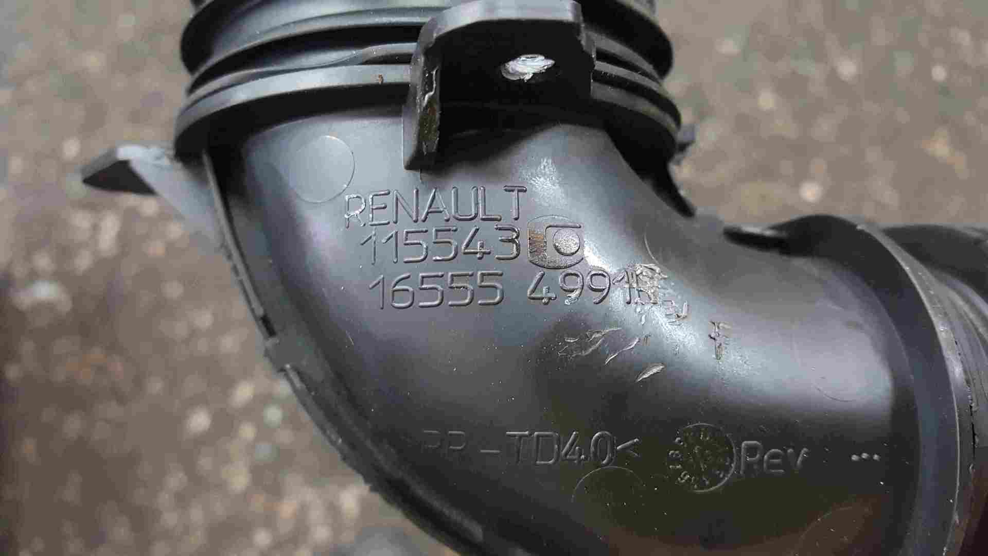 Thumb 6 Renault Clio MK5 2019-2021 1.3 TCe Air Intake Hose Pipe 165554991R