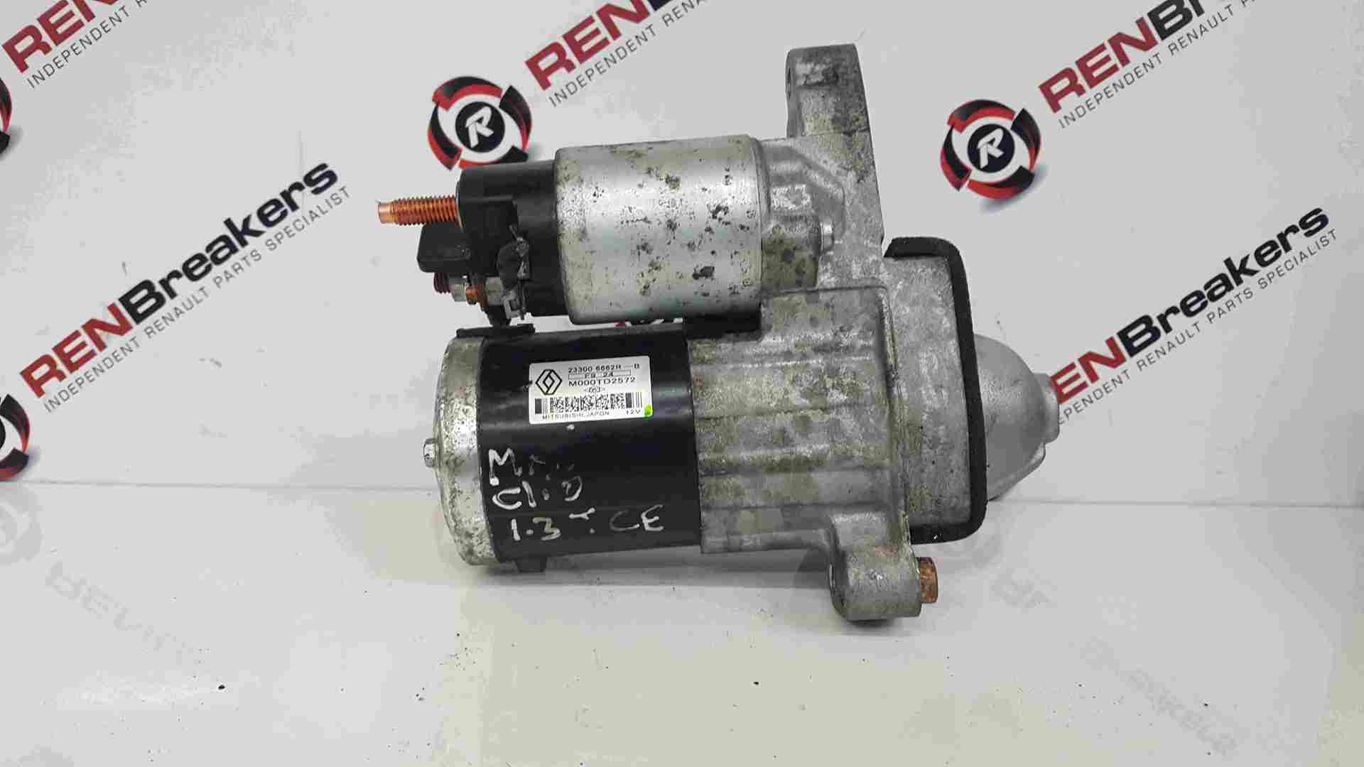 Renault Clio MK5 20192021 1.3 TCe Starter Motor Starting 233006662R