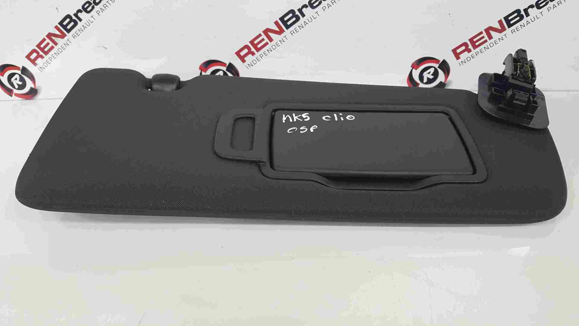 Renault Clio MK5 2019-2021 Drivers OSF Front Sun Visor