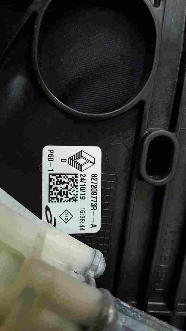 Thumb 2 Renault Clio MK5 2019-2021 Drivers OSR Rear Window Motor + Regulator 827209773R