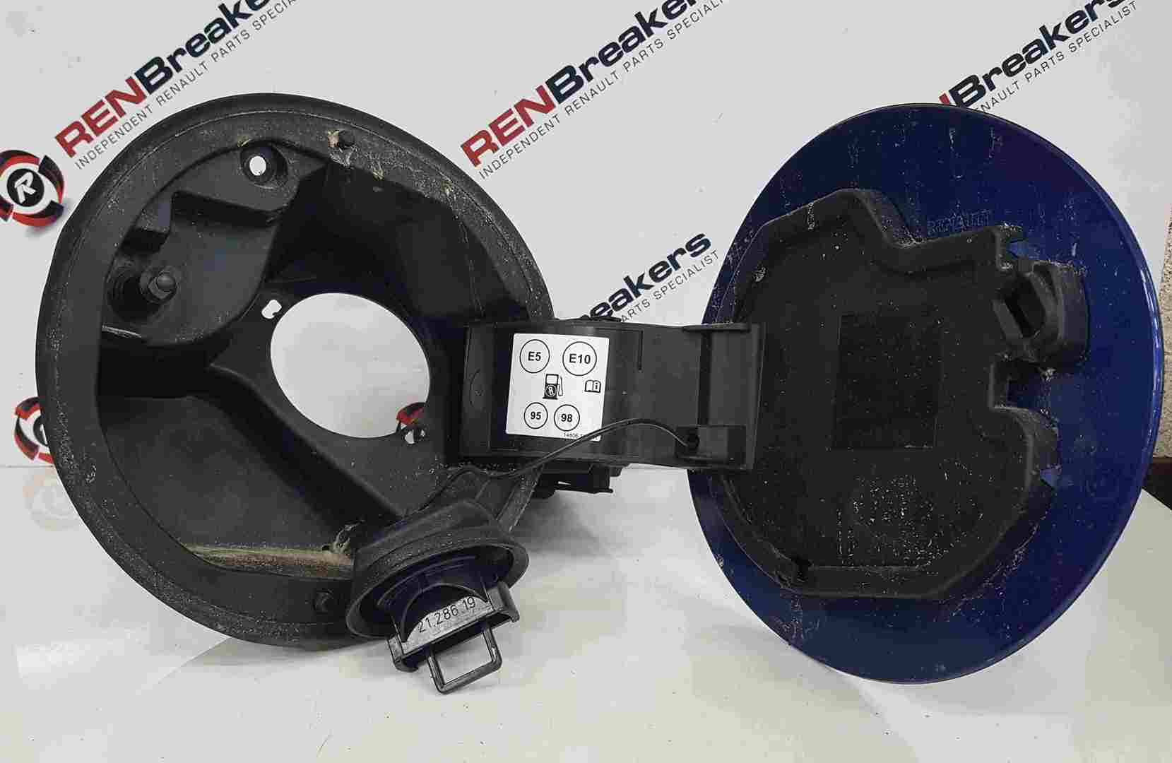 Thumb 2 Renault Clio MK5 2019-2021 Fuel Flap Cover Blue TERQH  Backing 781209517R