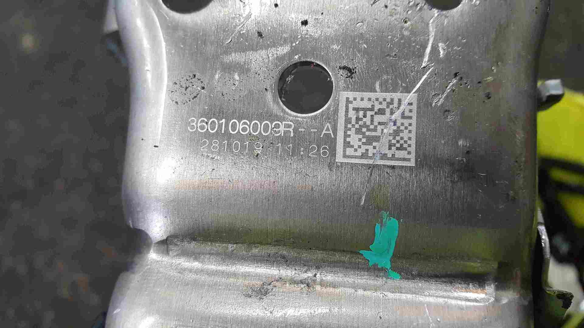 Thumb 4 Renault Clio MK5 2019-2021 Handbrake Mechanism Red Stitching 360106009R