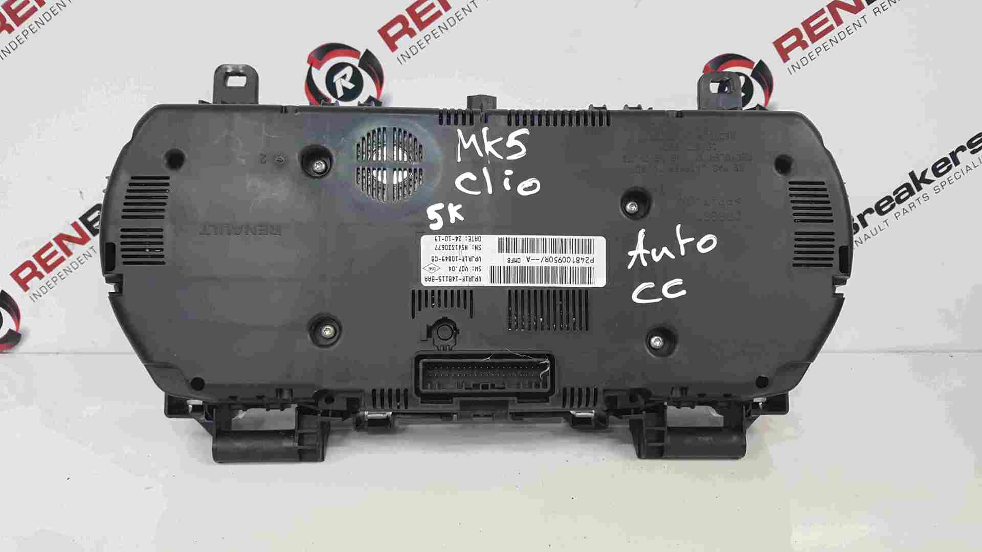 Thumb 3 Renault Clio MK5 2019-2021 Instrument Panel Dials Clocks 5K Auto 248100950R