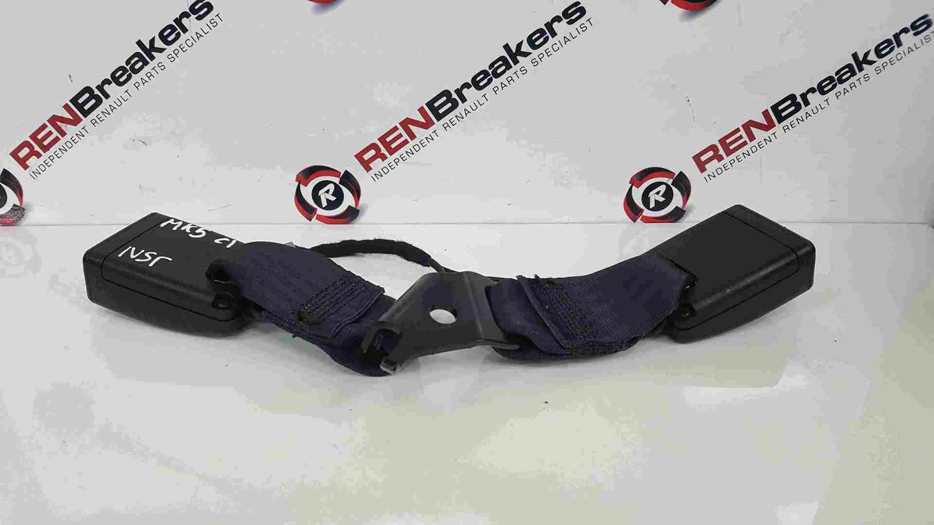 Thumb 5 Renault Clio MK5 2019-2021 Passenger NSR Rear Seat Belt Buckle Clips 638253800B