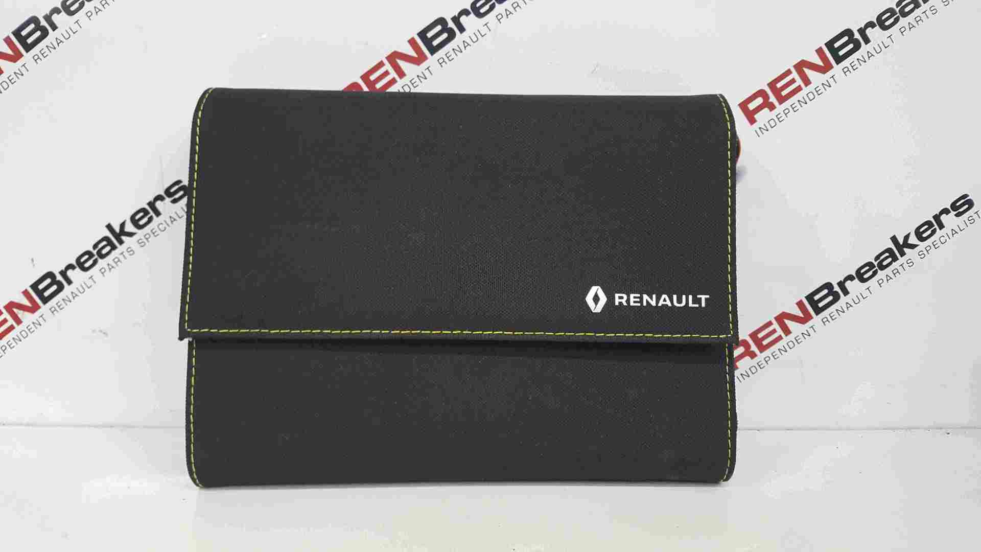 Renault Clio MK5 2019-2021 RS Line Handbook Guides Wallet Booklet