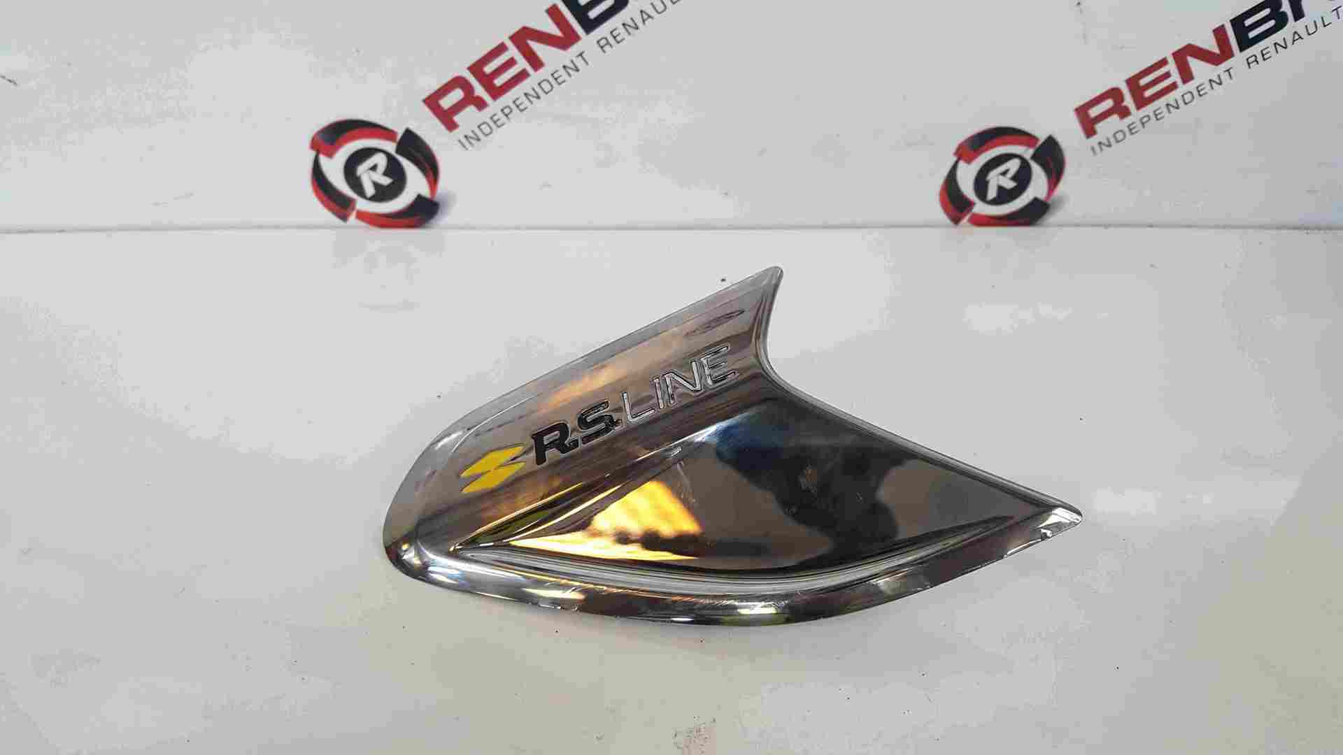 Renault Clio MK5 2019-2021 RS Line Passenger NS Wing Cap Cover Chrome