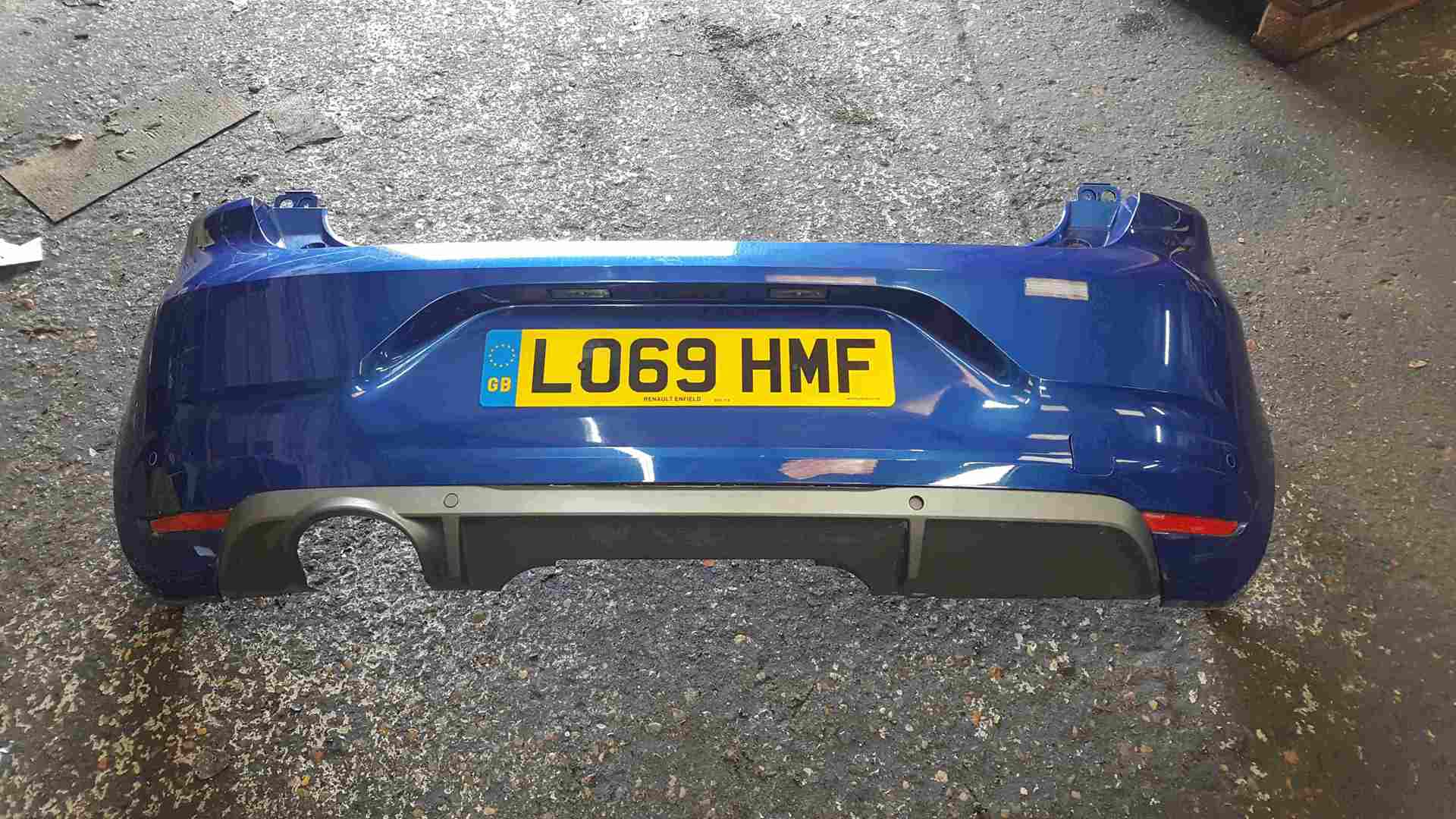 Renault Clio MK5 2019-2021 Rear Bumper Blue TERQH