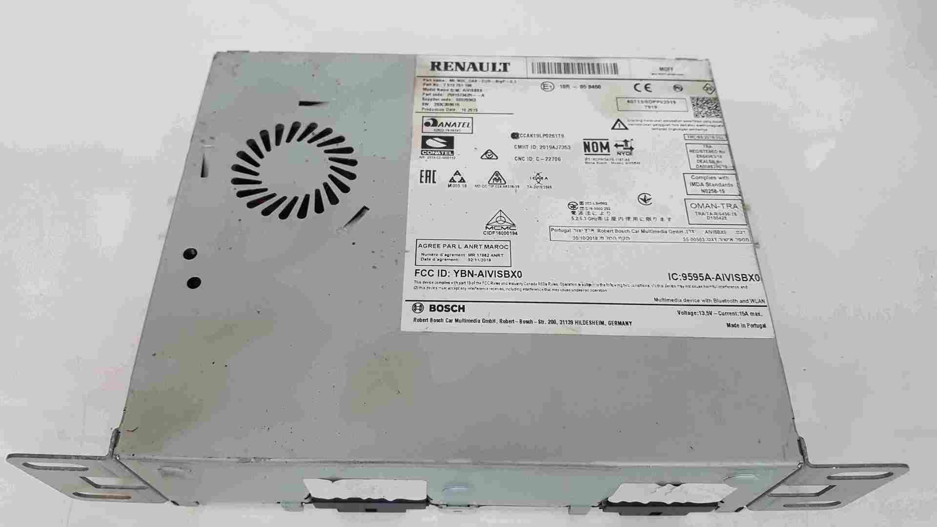 Thumb 2 Renault Clio MK5 2019-2021 Sat Nav Navigation Player Unit 259157342R