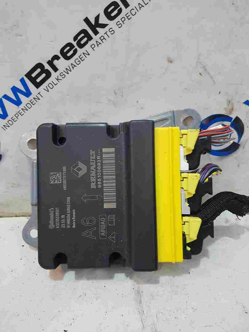 Thumb 3 Renault Clio MK5 2019-2023 Airbag ECU Module Computer 985100693R