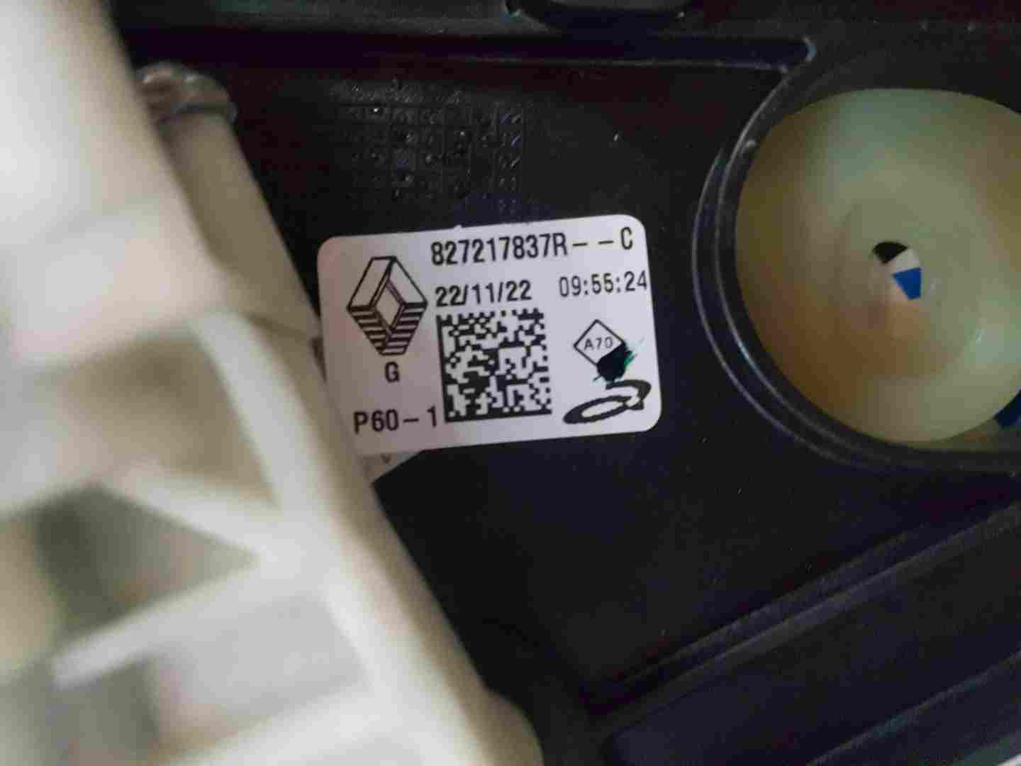 Thumb 3 Renault Clio MK5 2019-2023 Passenger NSR Rear Window Motor   Regulator 827209773R