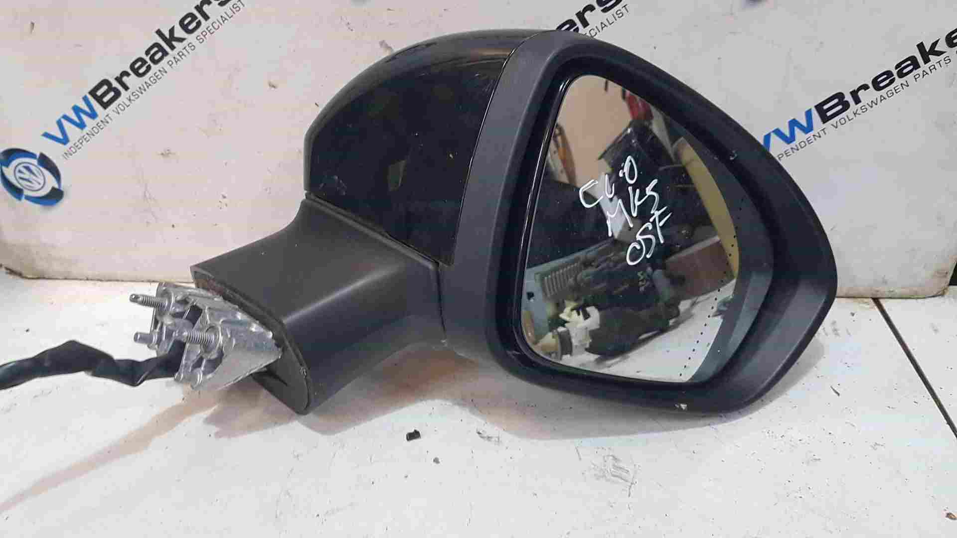 Thumb 3 Renault Clio MK5 2019-2023 Drivers Os Wing Mirror Black