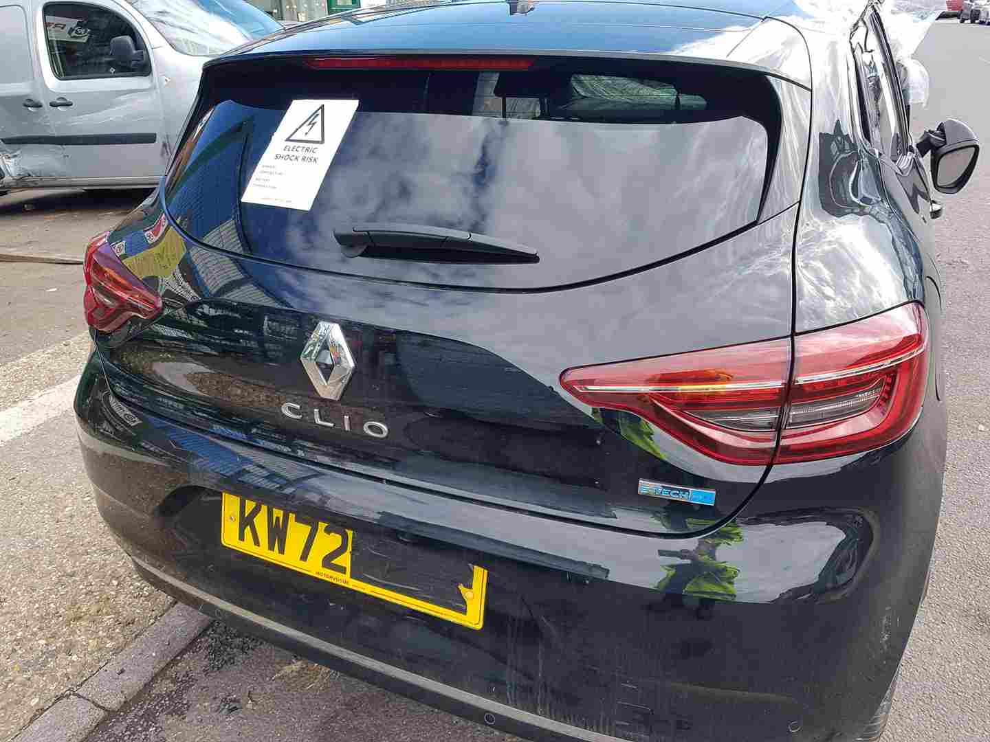 Renault Clio MK5 2019-2023 Rear Boot Tailgate Tegne Black + Reverse Camera