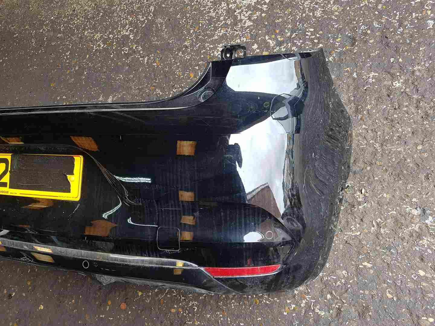 Thumb 2 Renault Clio MK5 2019-2023 Rear Bumper Black TEGNE