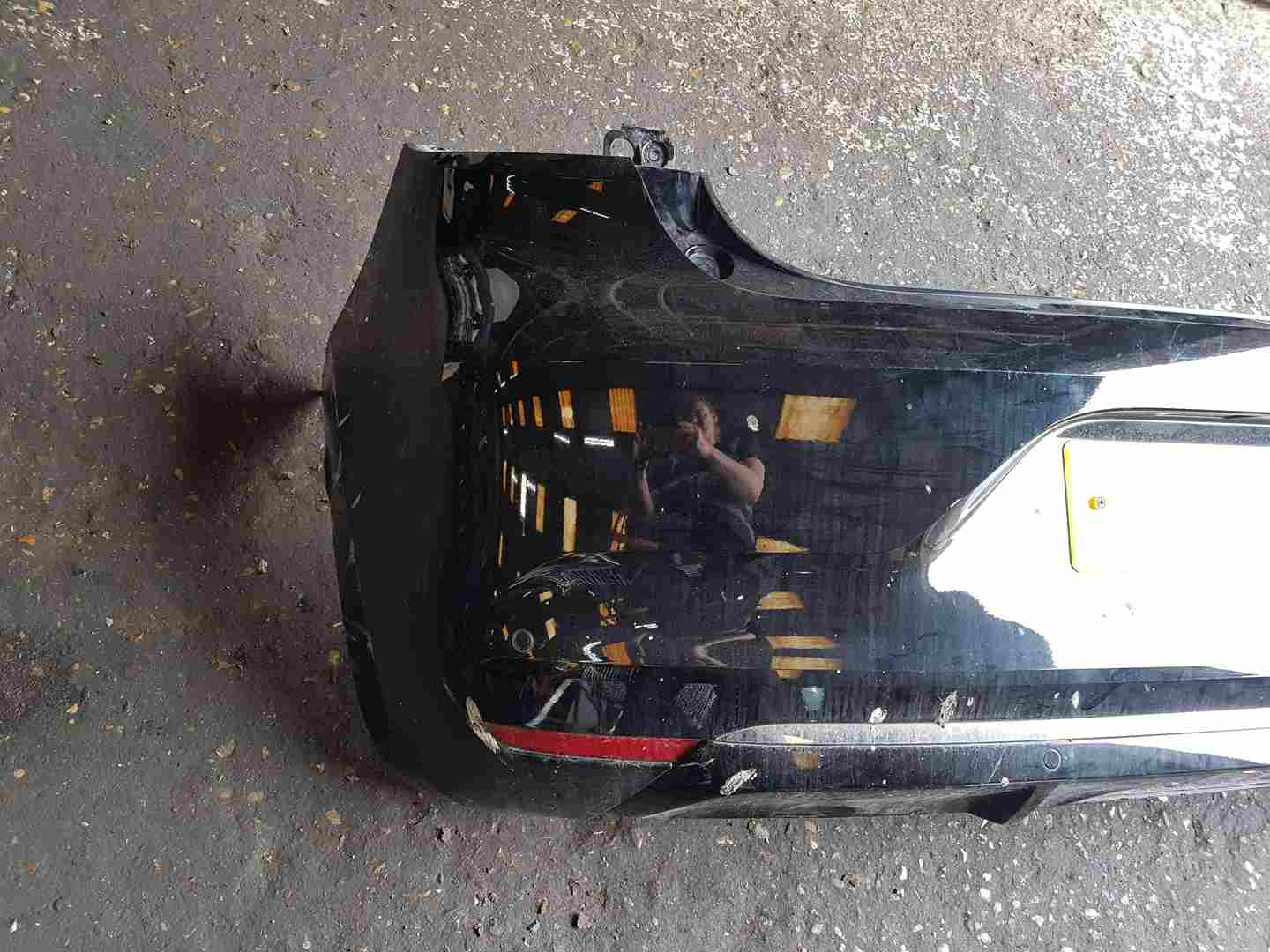 Thumb 3 Renault Clio MK5 2019-2023 Rear Bumper Black TEGNE