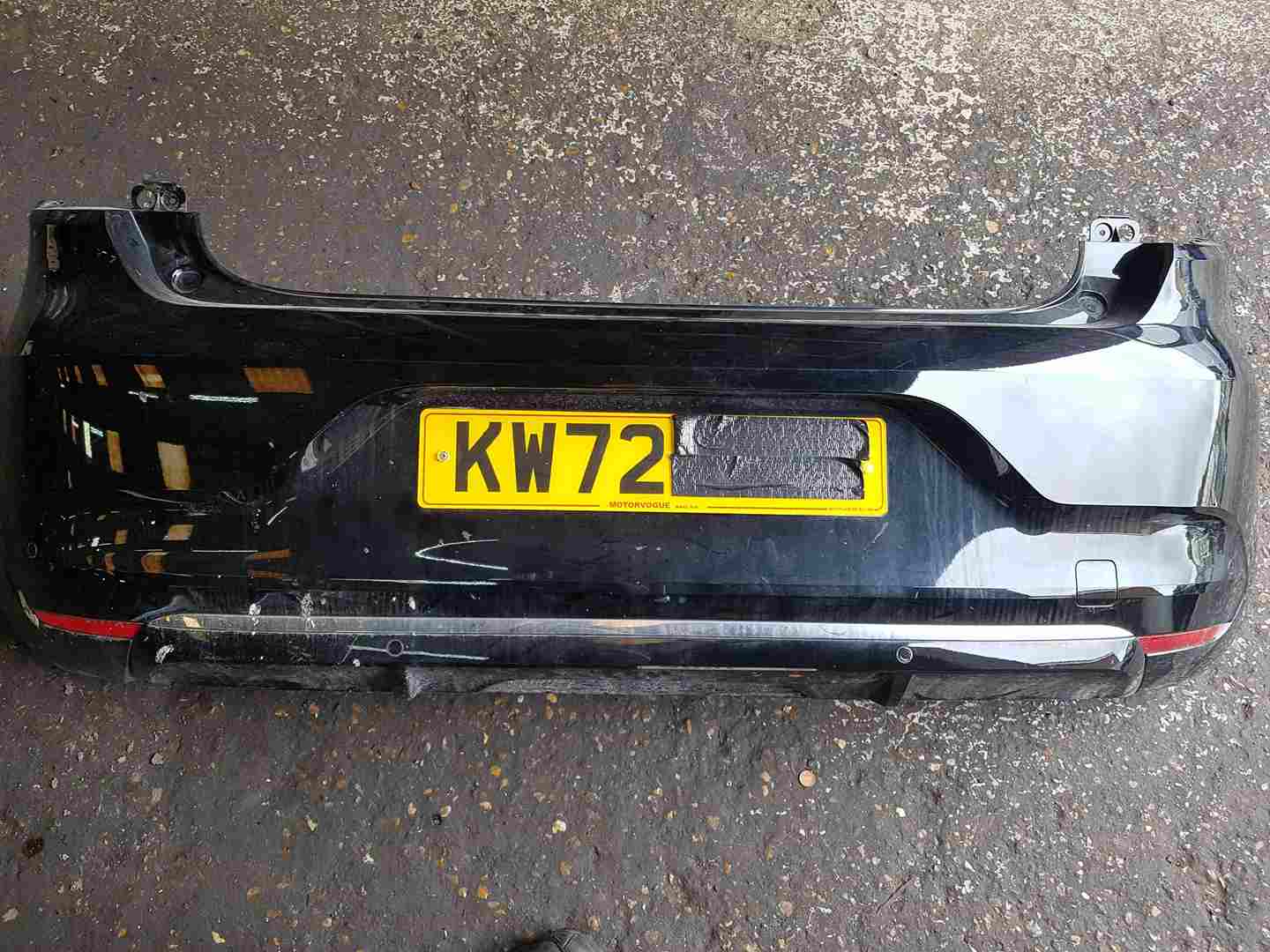 Thumb 5 Renault Clio MK5 2019-2023 Rear Bumper Black TEGNE