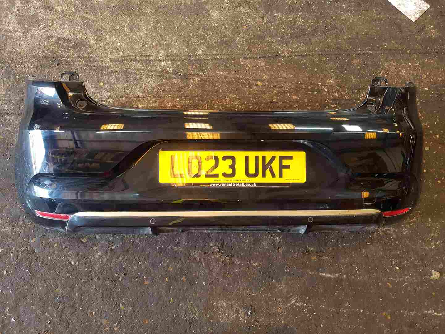 Thumb 2 Renault Clio MK5 2019-2023 Rear Bumper Tegne Black + Parking Sensors