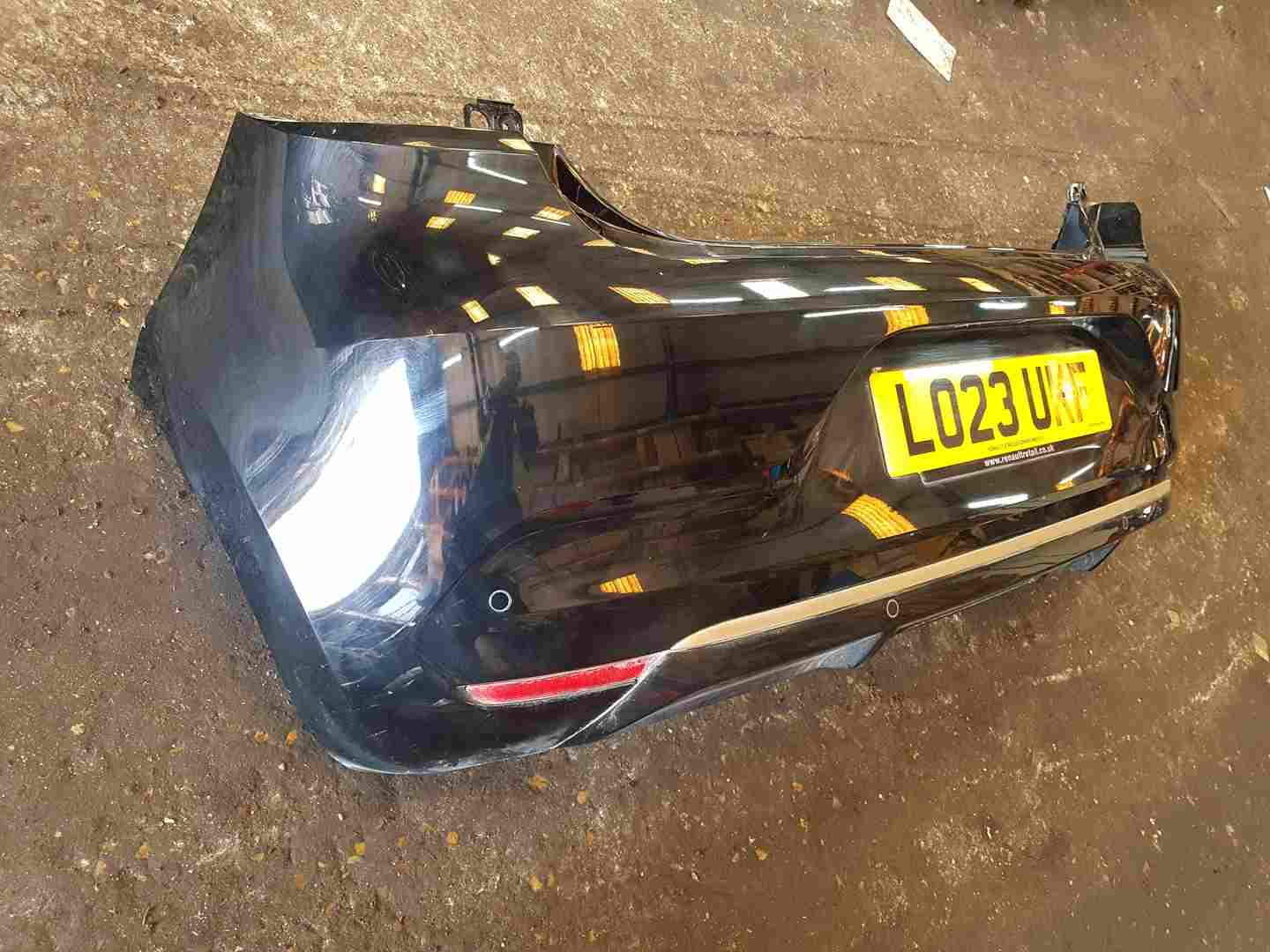 Thumb 3 Renault Clio MK5 2019-2023 Rear Bumper Tegne Black + Parking Sensors