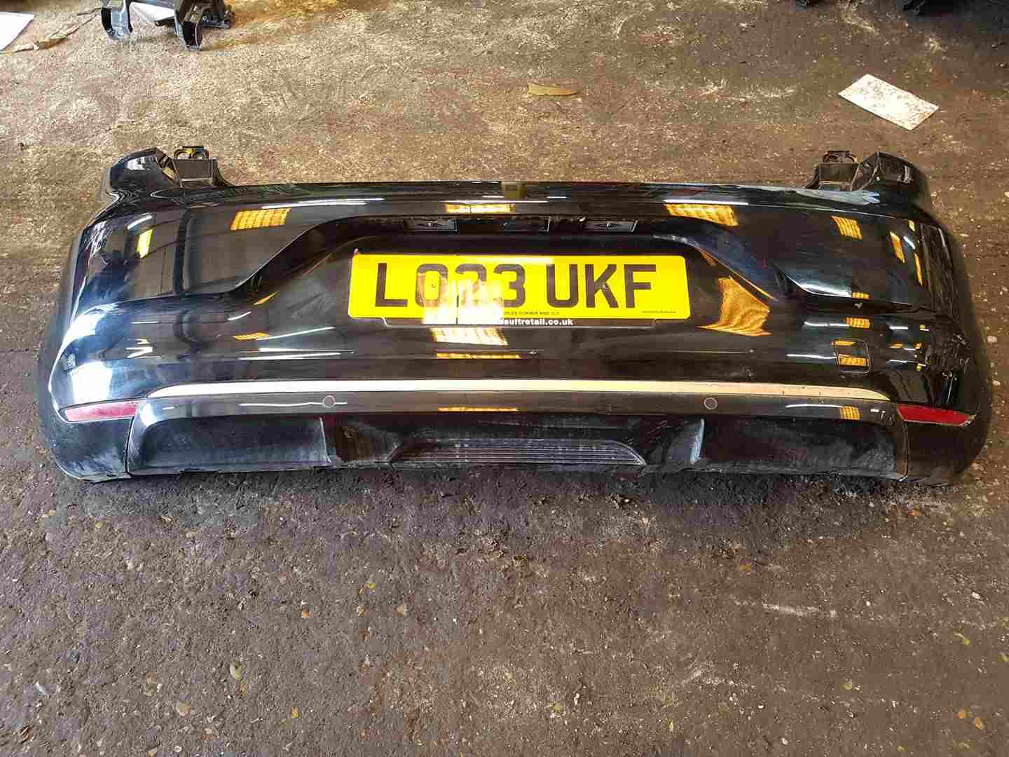 Thumb 5 Renault Clio MK5 2019-2023 Rear Bumper Tegne Black + Parking Sensors
