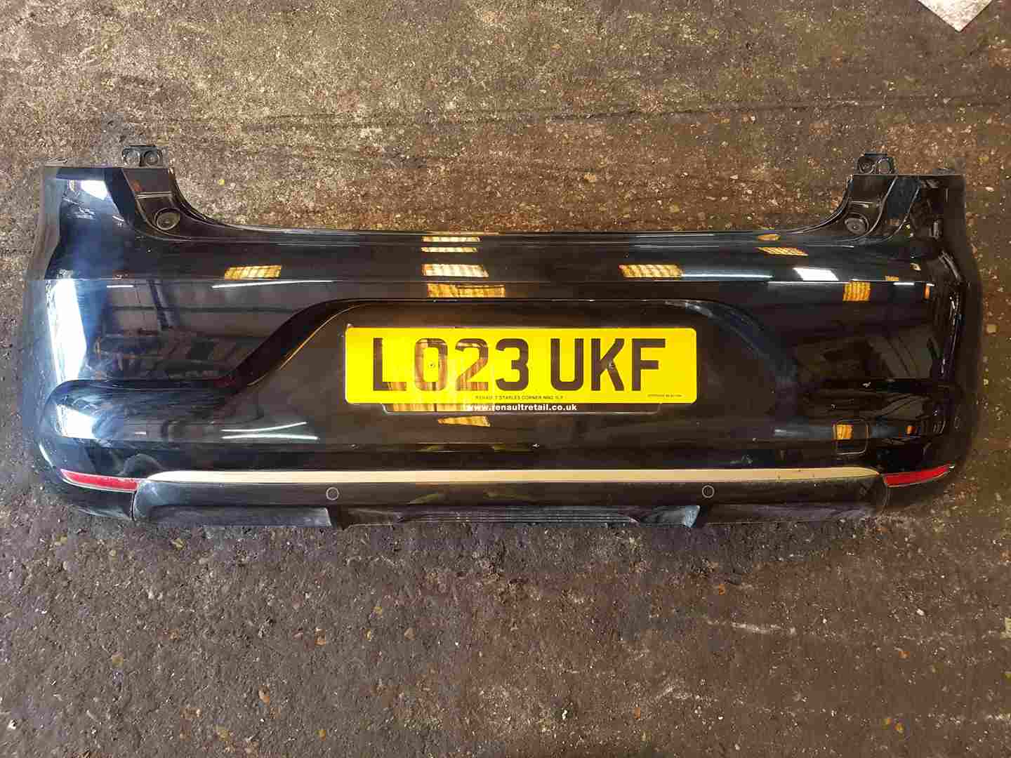 Thumb 6 Renault Clio MK5 2019-2023 Rear Bumper Tegne Black + Parking Sensors