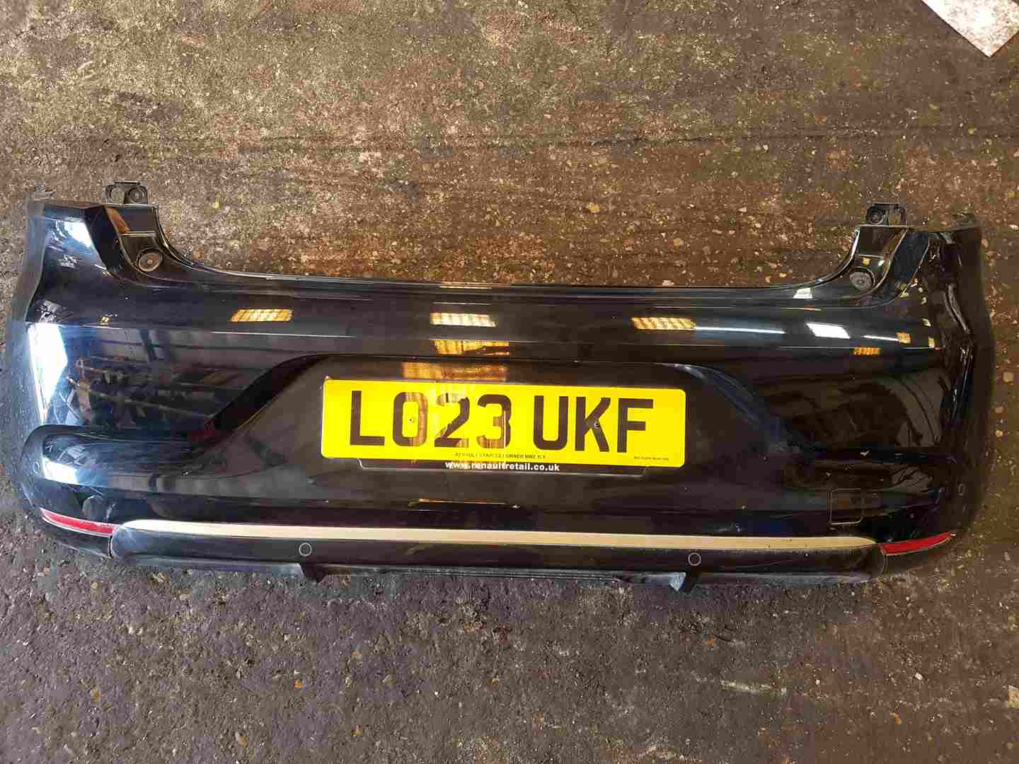 Thumb 7 Renault Clio MK5 2019-2023 Rear Bumper Tegne Black + Parking Sensors