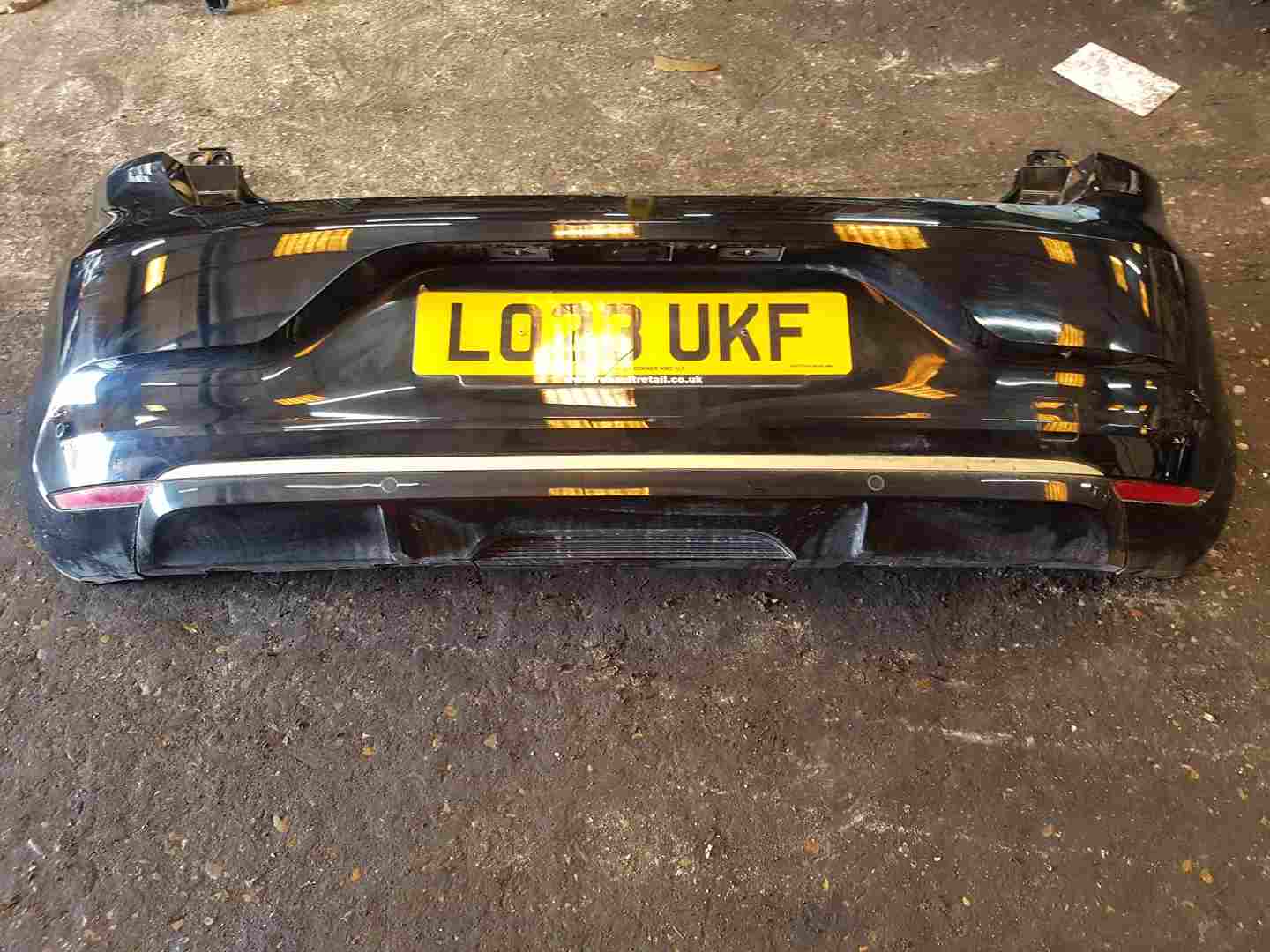Thumb 8 Renault Clio MK5 2019-2023 Rear Bumper Tegne Black + Parking Sensors