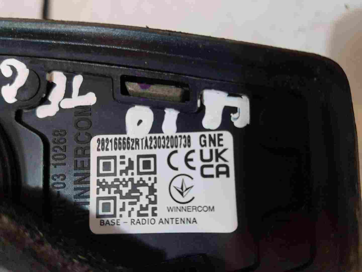 Thumb 3 Renault Clio MK5 2019-2023 Shark fin SAT Nav GPS Roof Aerial Antenna 282166662R