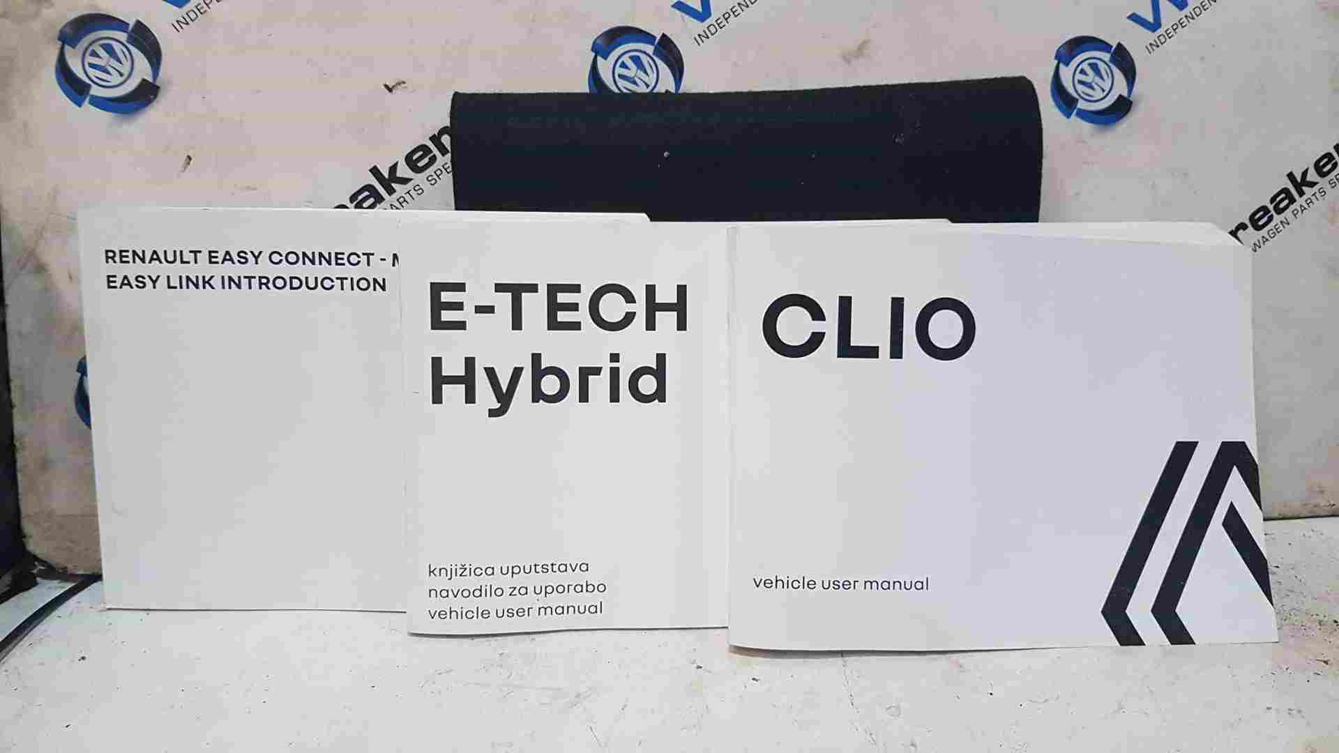 Thumb 2 Renault Clio MK5 Hybrid 2019-2023 Document Wallet Handbook + Holder