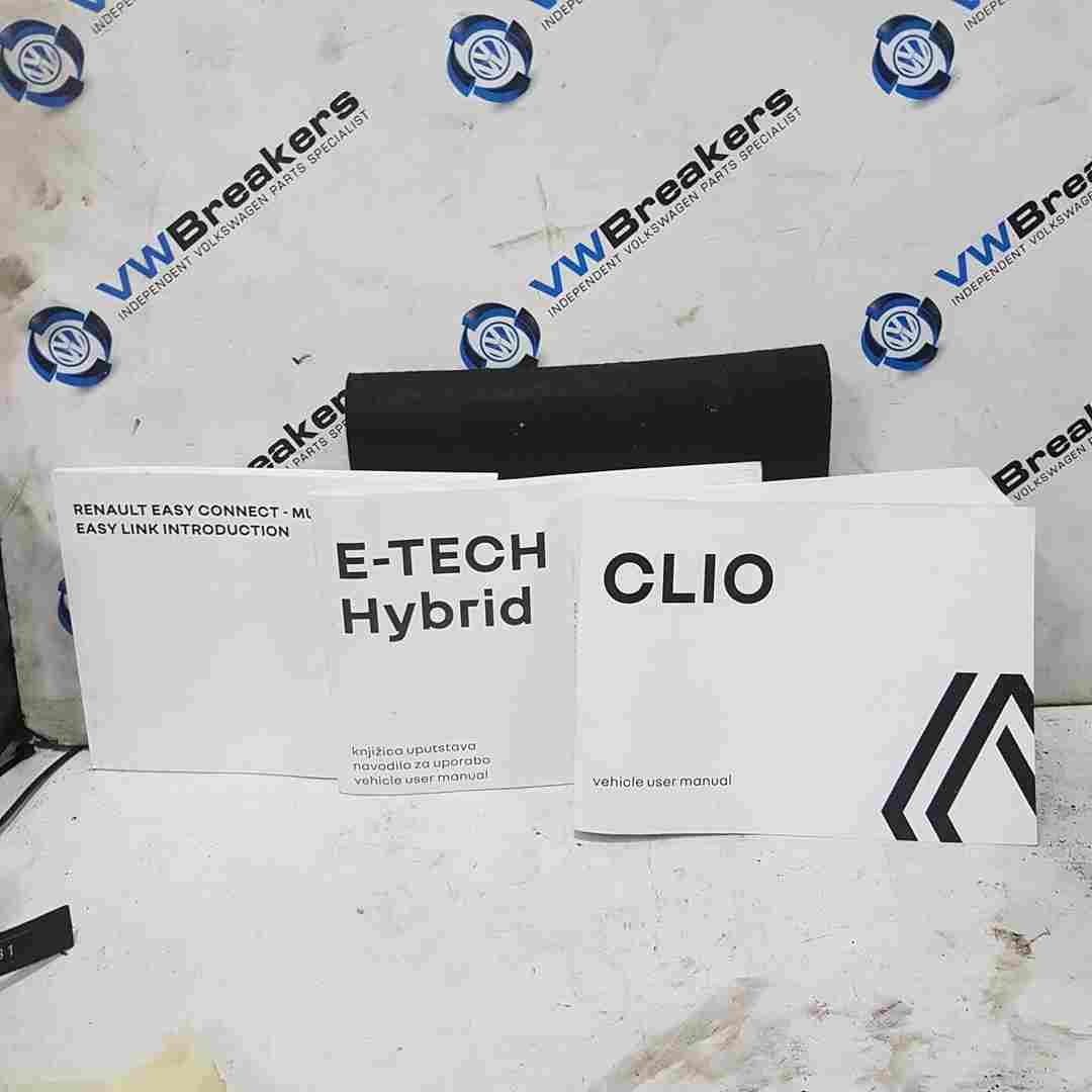 Thumb 3 Renault Clio MK5 Hybrid 2019-2023 Document Wallet Handbook + Holder