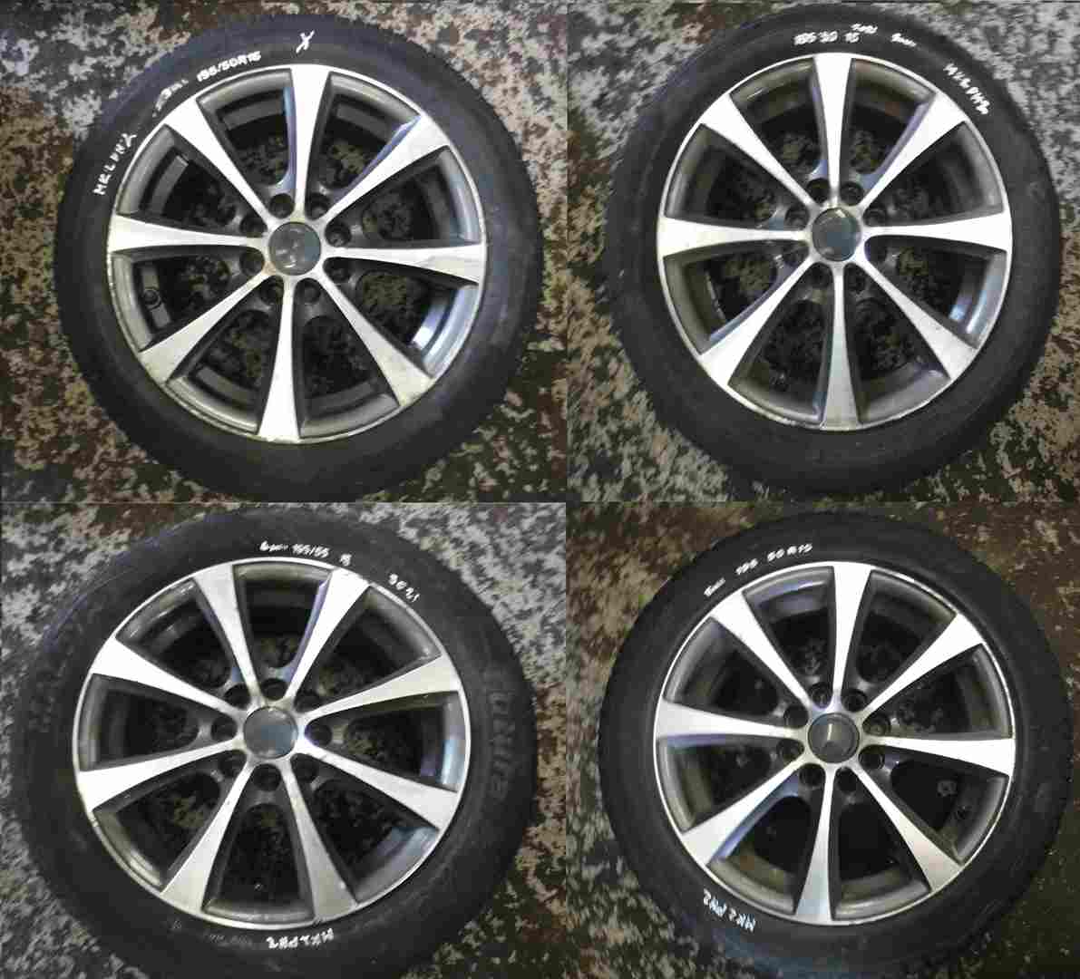 Renault Clio Megane Scenic 2001-2006 Alloy Wheel Set X4 15inch