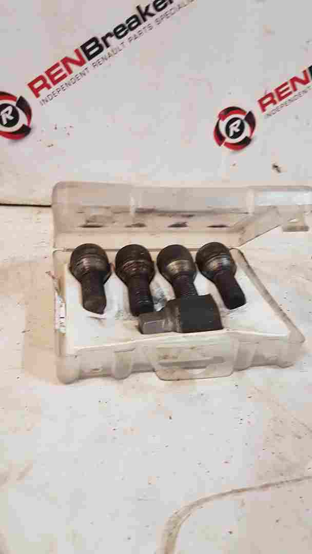 Renault Clio Megane Scenic 20012012 Locking Nuts SET X4 19Mm