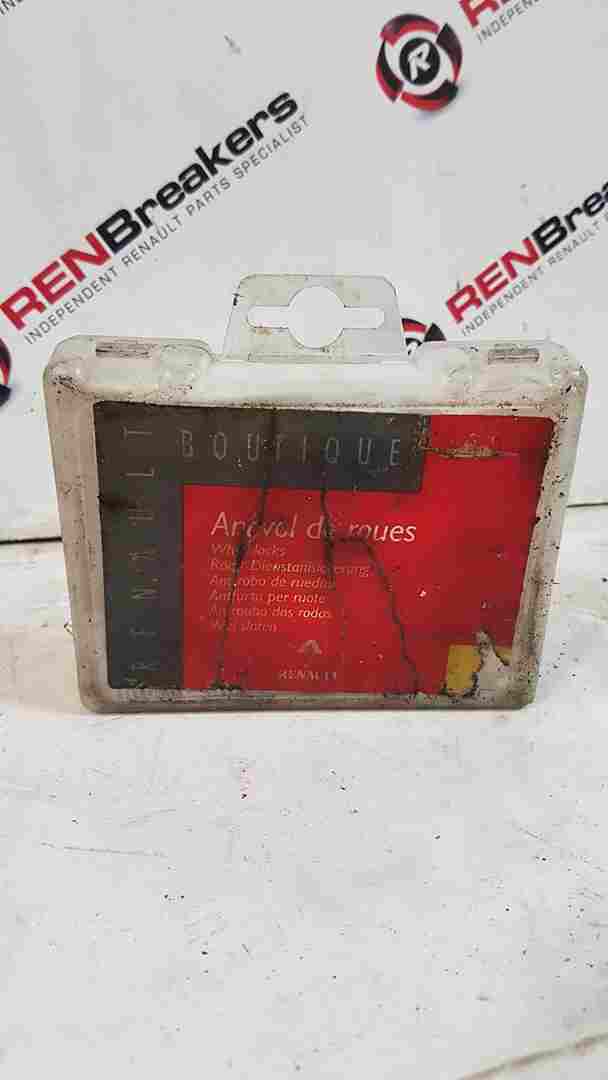 Renault Clio Megane Scenic 20012012 Locking Nuts SET X4 19Mm