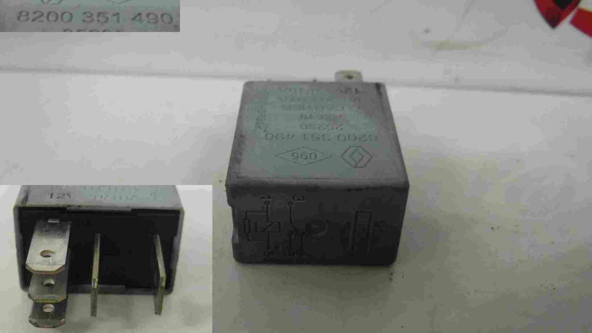 Renault Clio Megane Scenic Laguna Kangoo 2001-2009 Grey Relay 8200351490