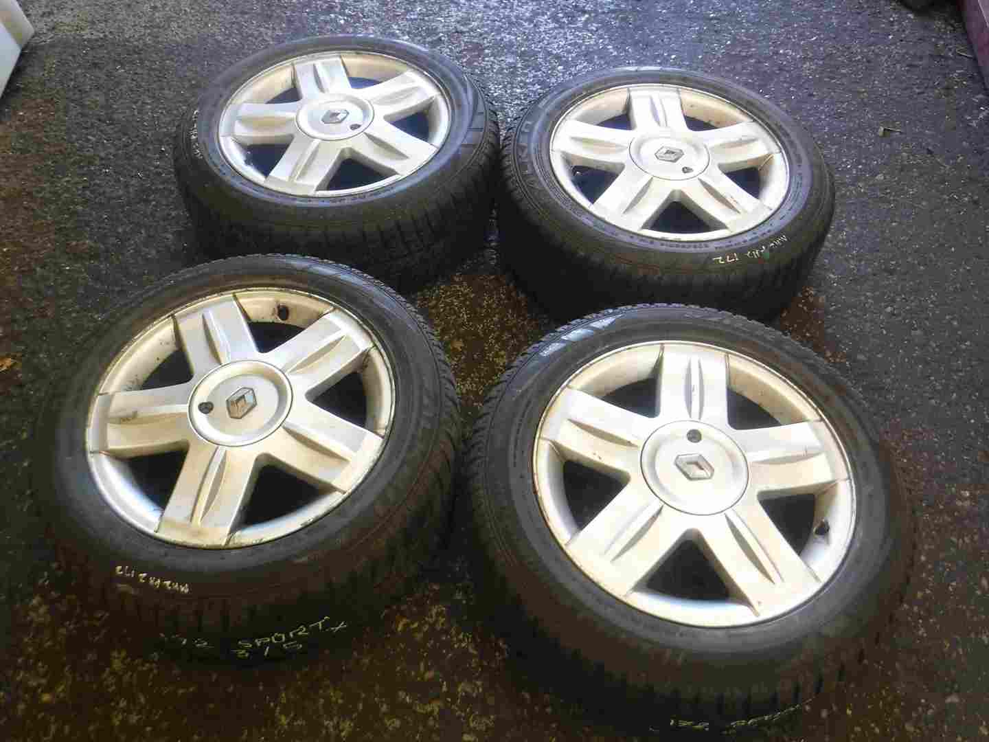 Renault Clio Sport 2001-2006 172 182 Alloy Wheels Set X4 16inch