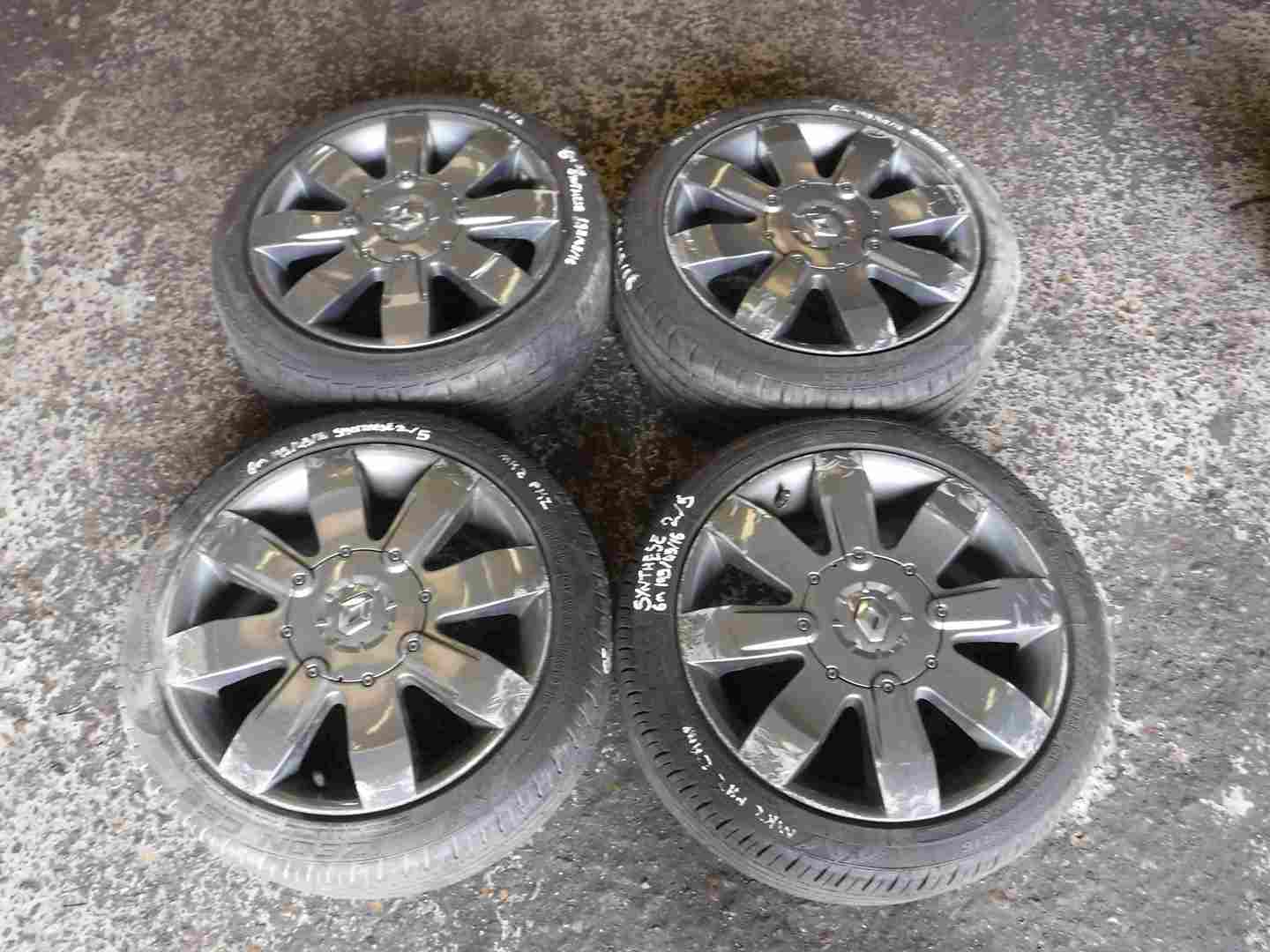 Renault Clio Sport 2001-2006 172 182 Anthracite Synthese Alloy Wheel Set X4