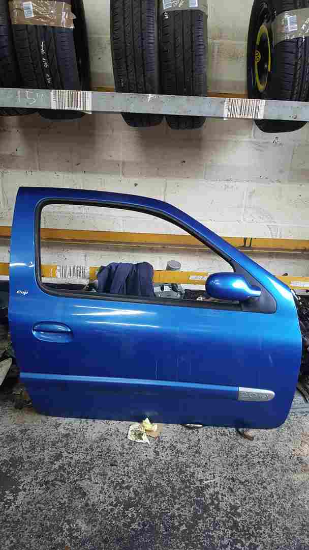 Thumb 2 Renault Clio Sport 2001-2006 172 182 Drivers OSF Front Door Blue Ted43